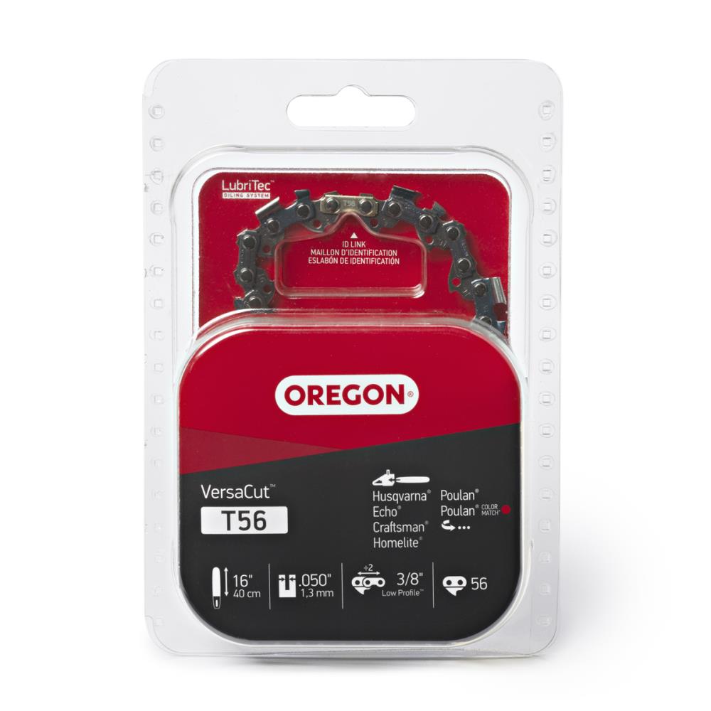 Oregon T56 T56 56 Link Replacement Chainsaw Chain For 16-in , 0.05-in Gauge , 3/8-in Pitch