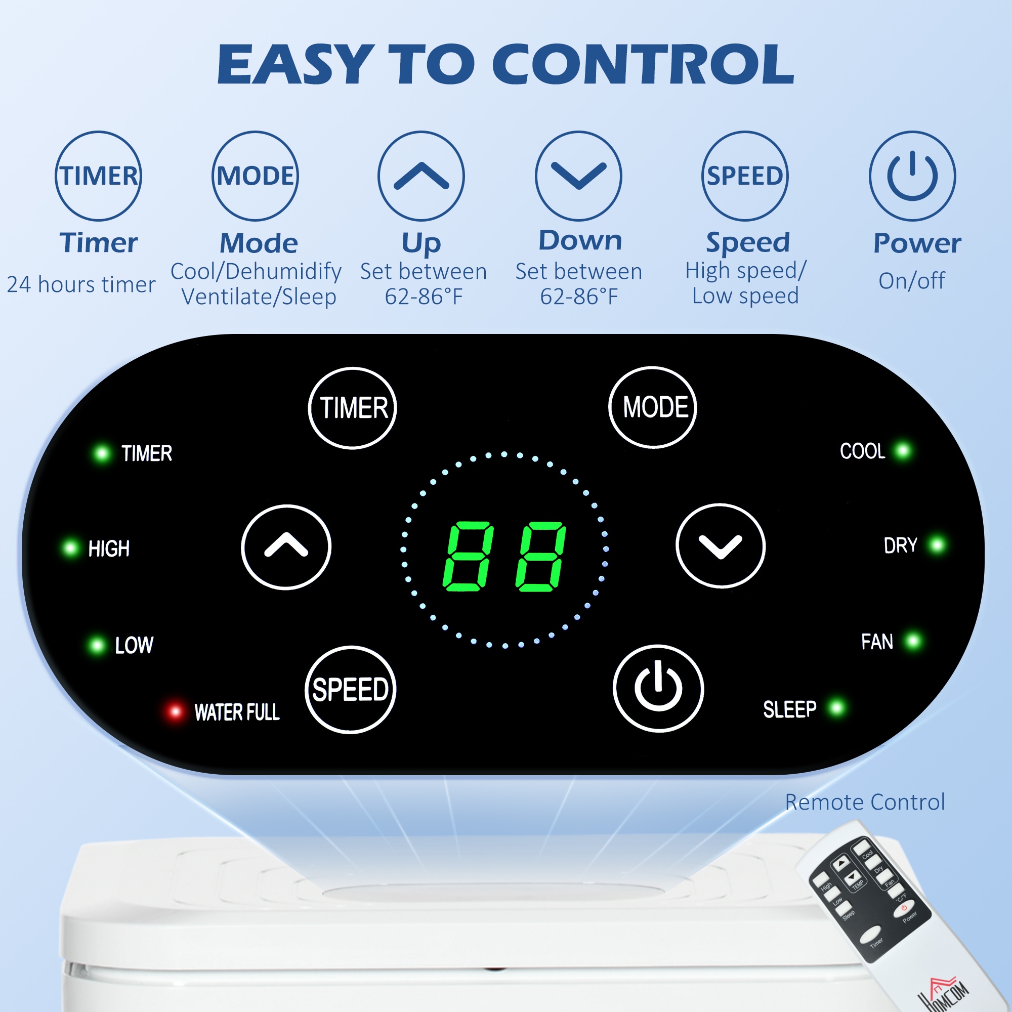 Kahomvis AOS-QPF2-985 Portable-Air-Conditioners - View #4