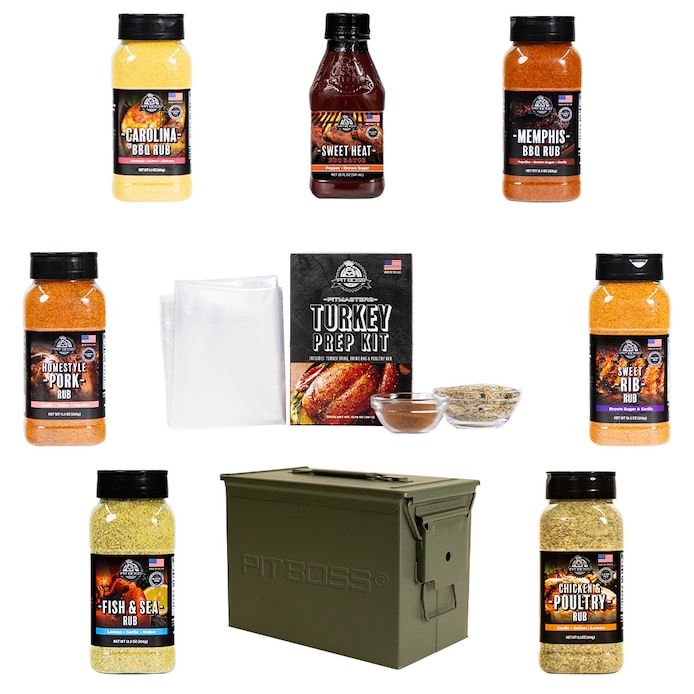 Shop Pit Boss Spices & Turkey Prep Standard Ammo Box Kit at