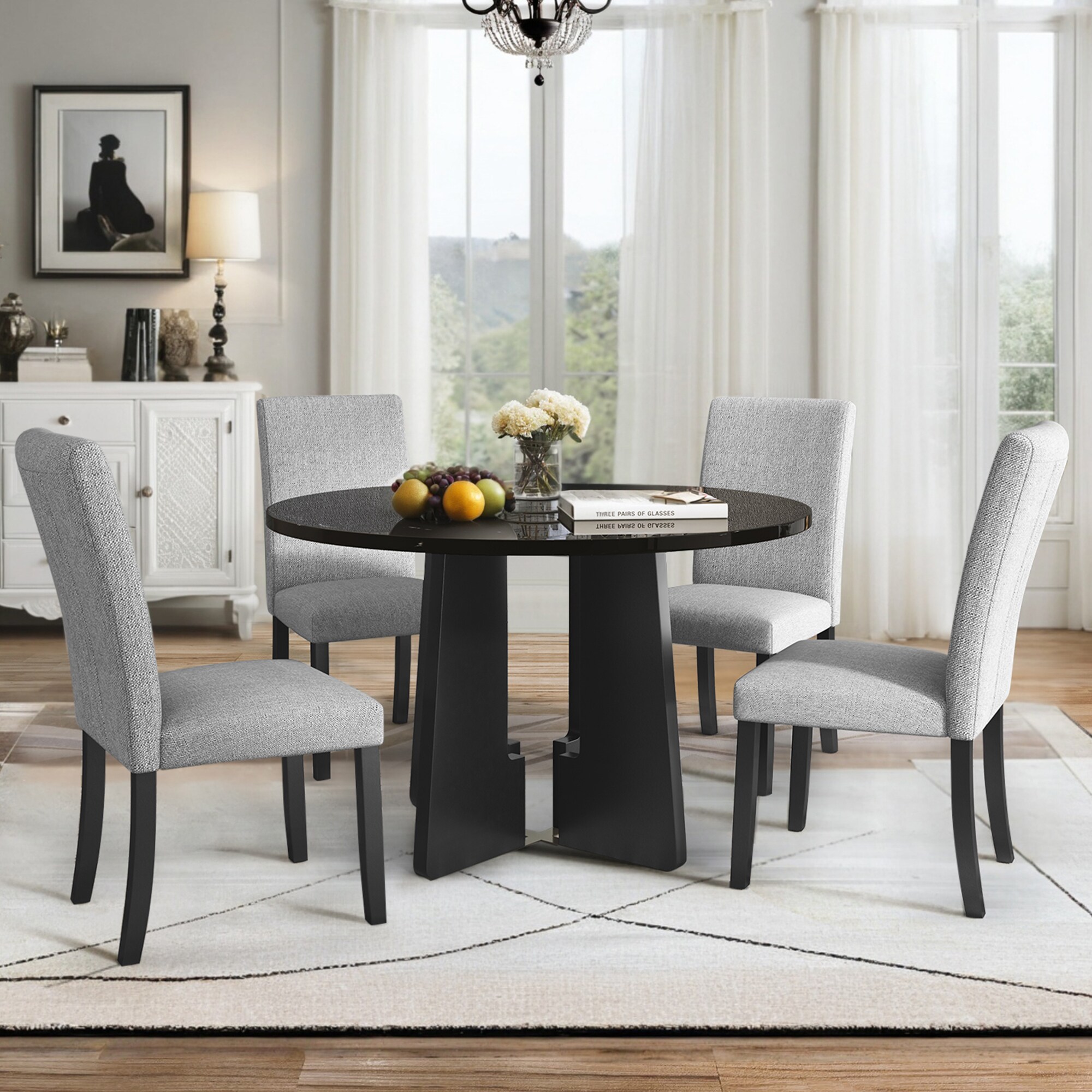 Clihome CL-RBT2-BBK703GY Dining-Sets - View #2