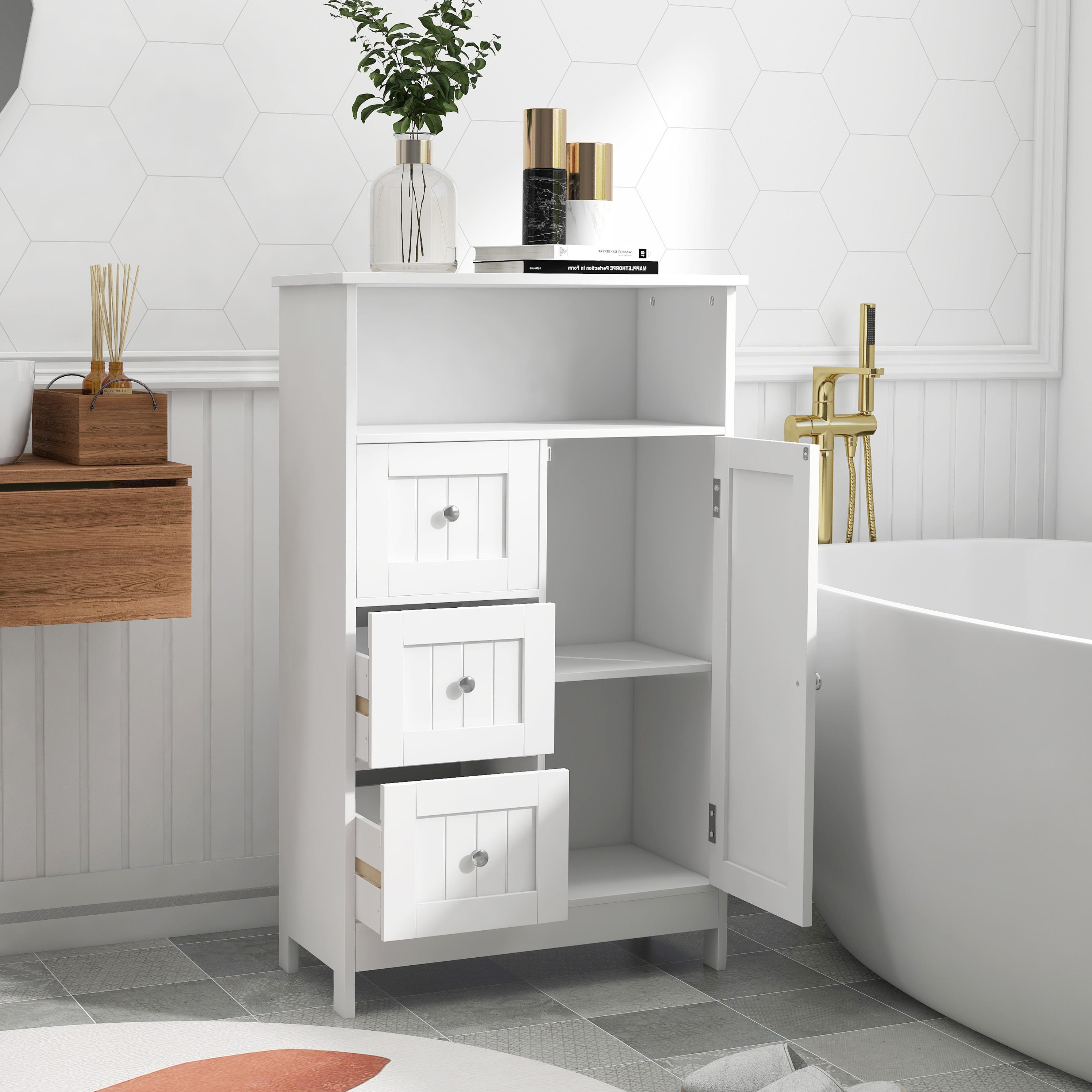 Huluwat JL-28235523 Linen-Cabinets - View #4