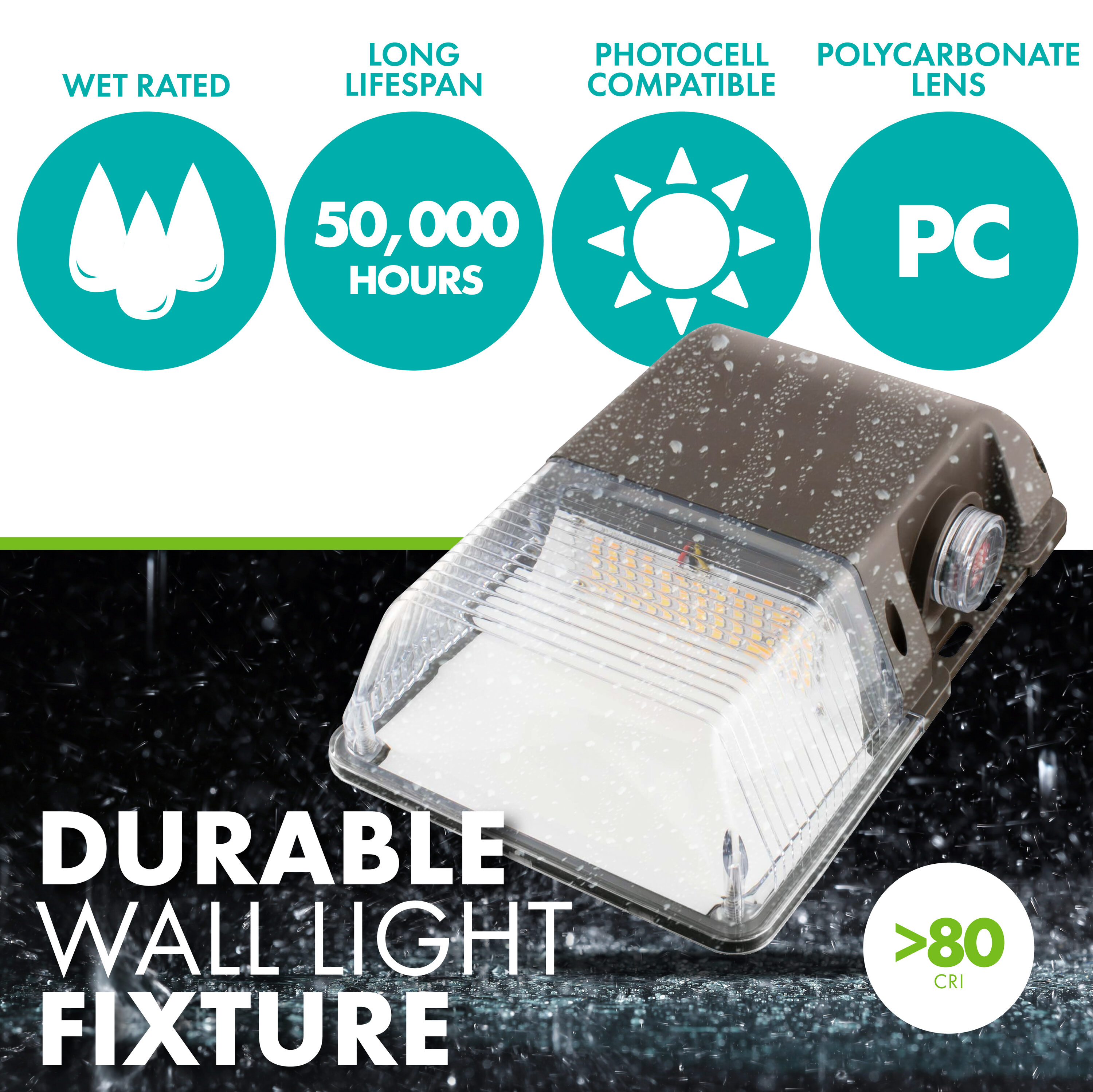 Simply Conserve L1525MWP3050120277PC Wall-Pack-Lights - View #2