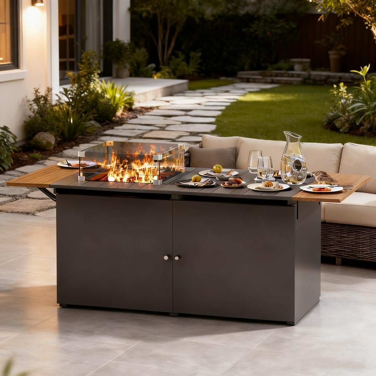 Yardgrace BSHFDT011AS1 Outdoor-Gas-Firepits - View #2