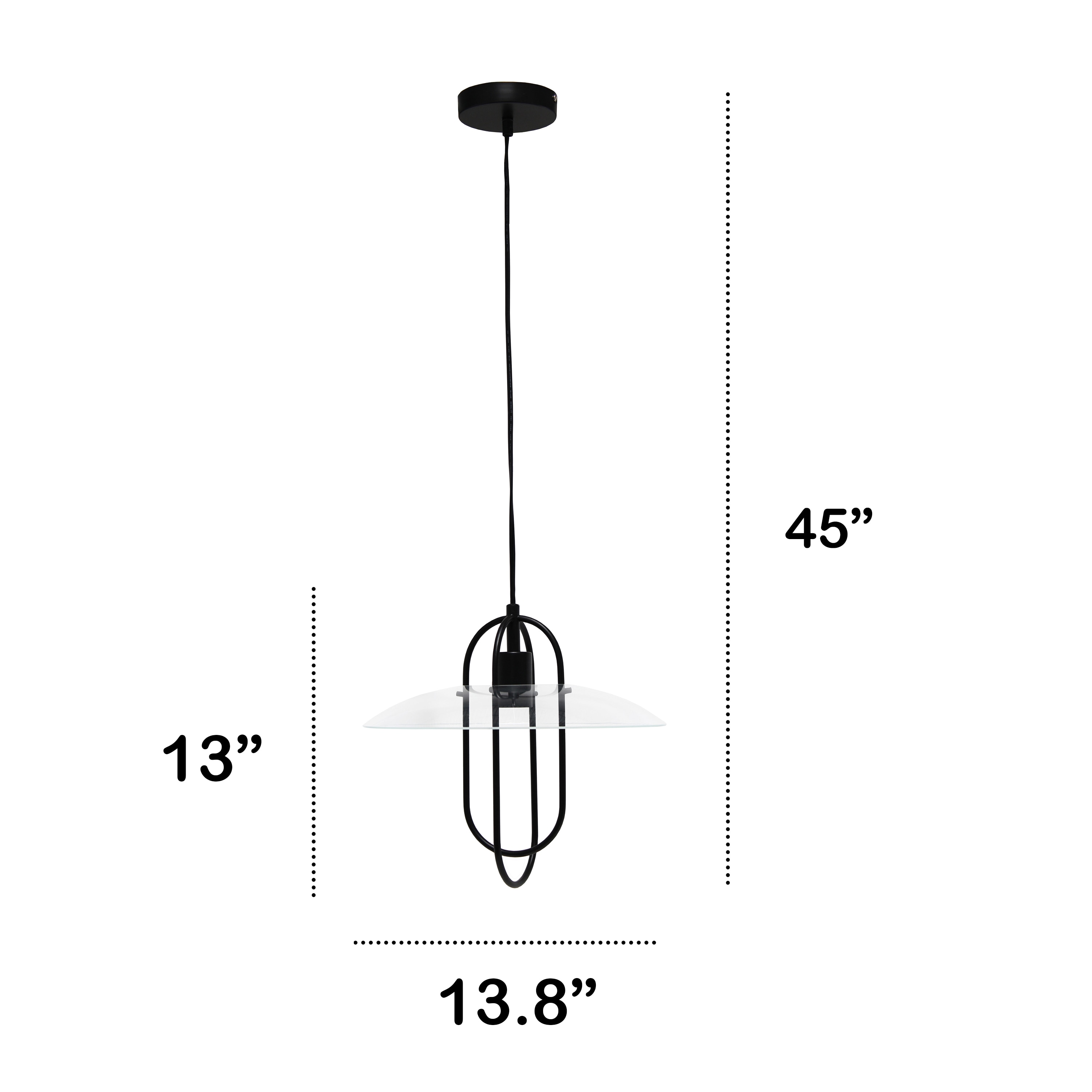Lalia Home LHP-2000-BK Pendant-Lights - View #3