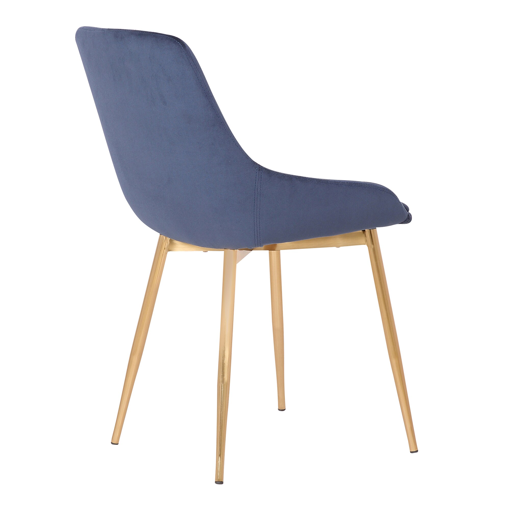 Armen Living LCHESIGLDBLU Dining-Chairs - View #4