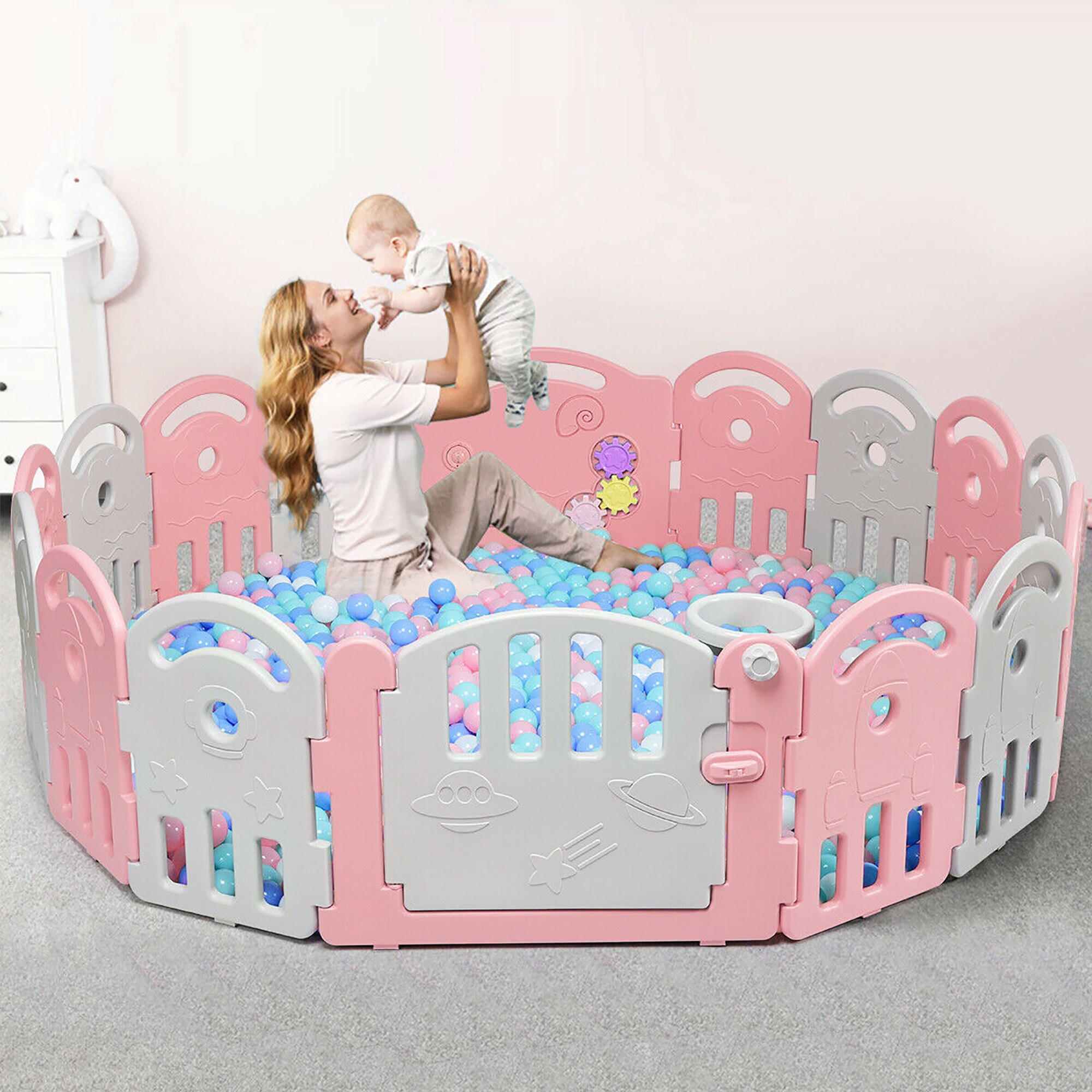 Costway TY578758PI Playset-Access-Components - View #3