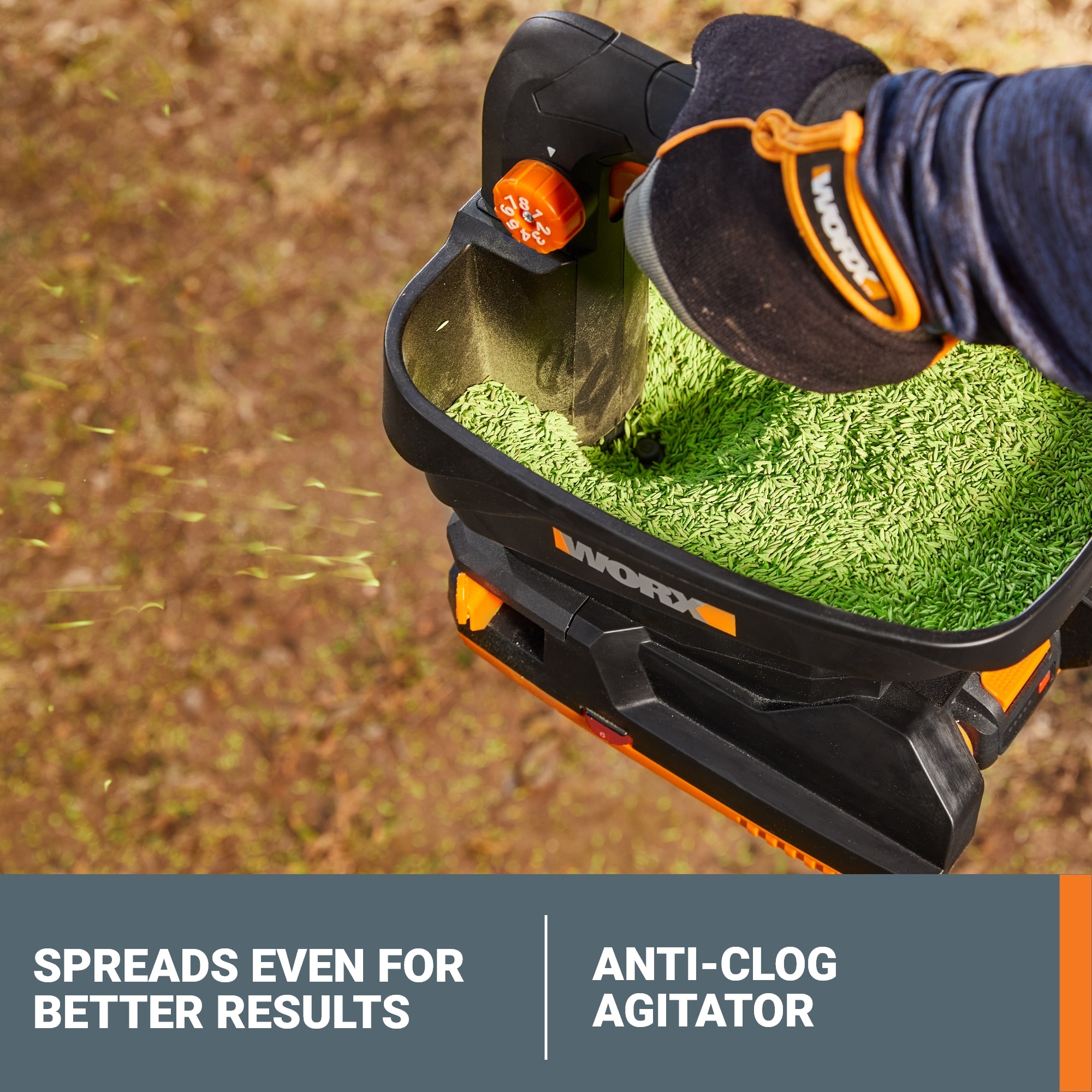 WORX WG869.9 Push-Spreaders - View #4