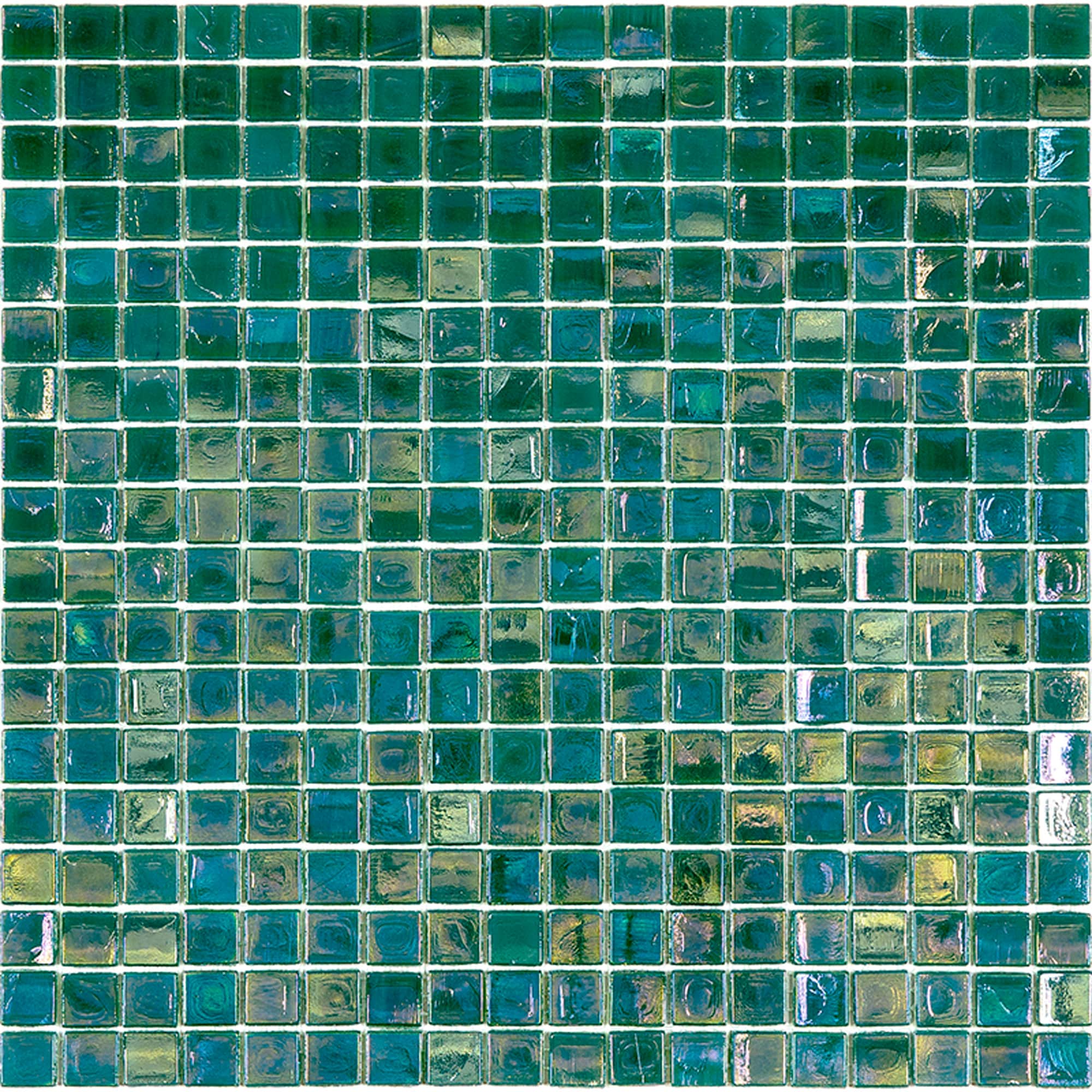 Apollo Tile Skosh Grenn-blue 11-1/2-in x 11-1/2-in Glossy Glass Uniform Squares Floor and Wall Tile (18.69-sq. ft/ Carton)