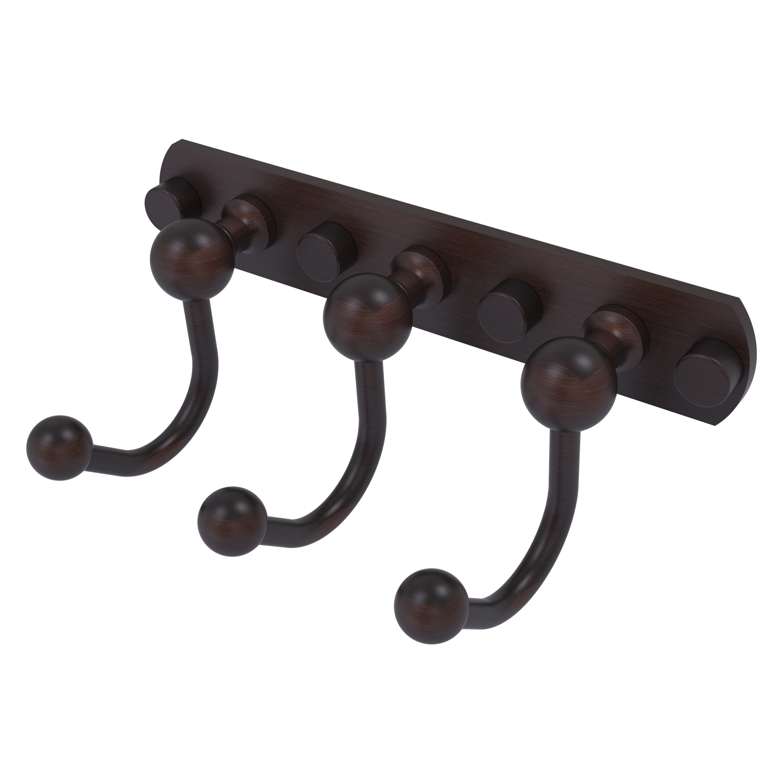 Allied Brass P1020-3-VB Prestige Skyline Venetian Bronze Triple -Hook Wall mount Towel Hook