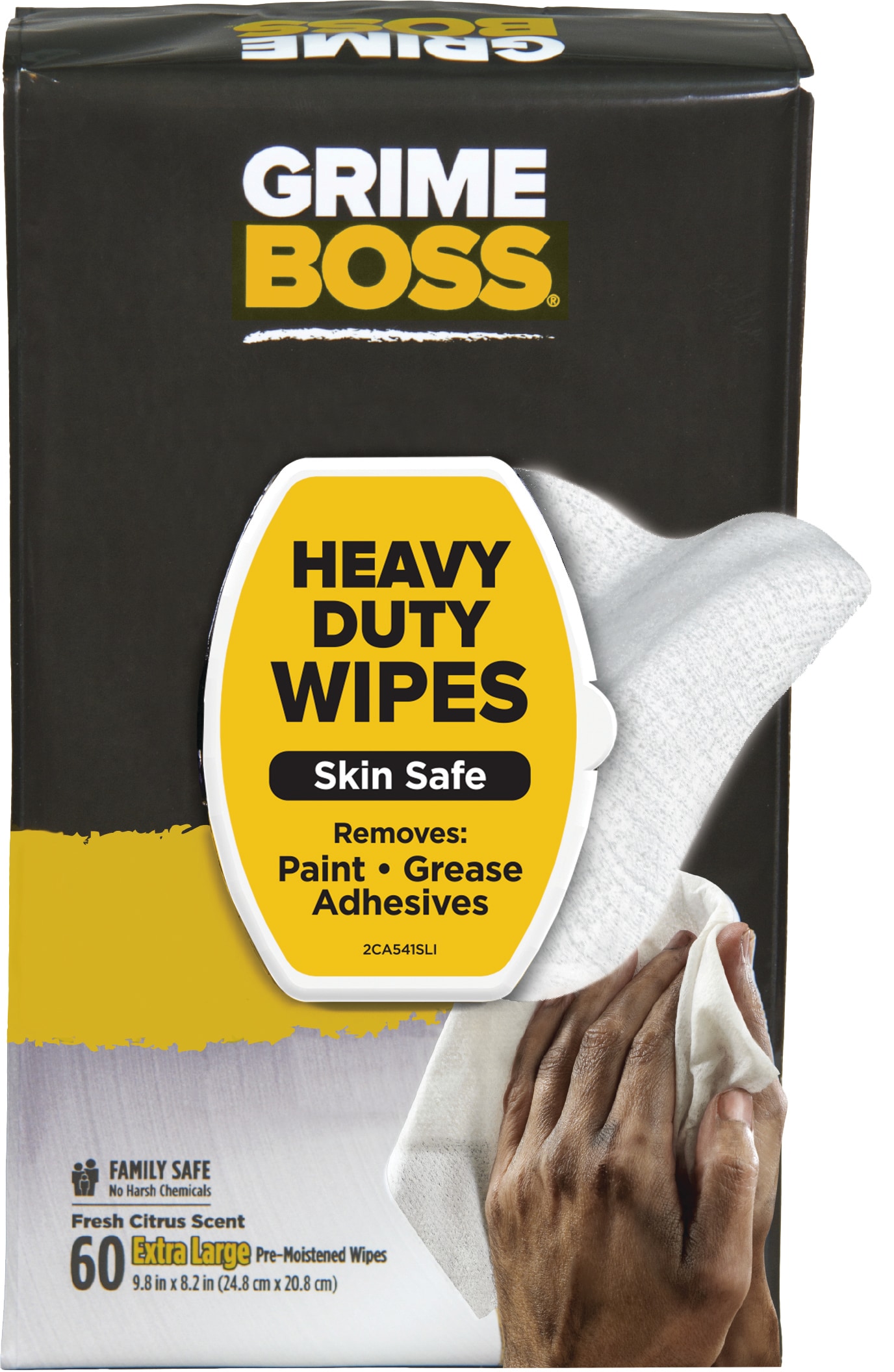 GRIME BOSS® Realtree Wipes Clean the Toughest Outdoor Messes