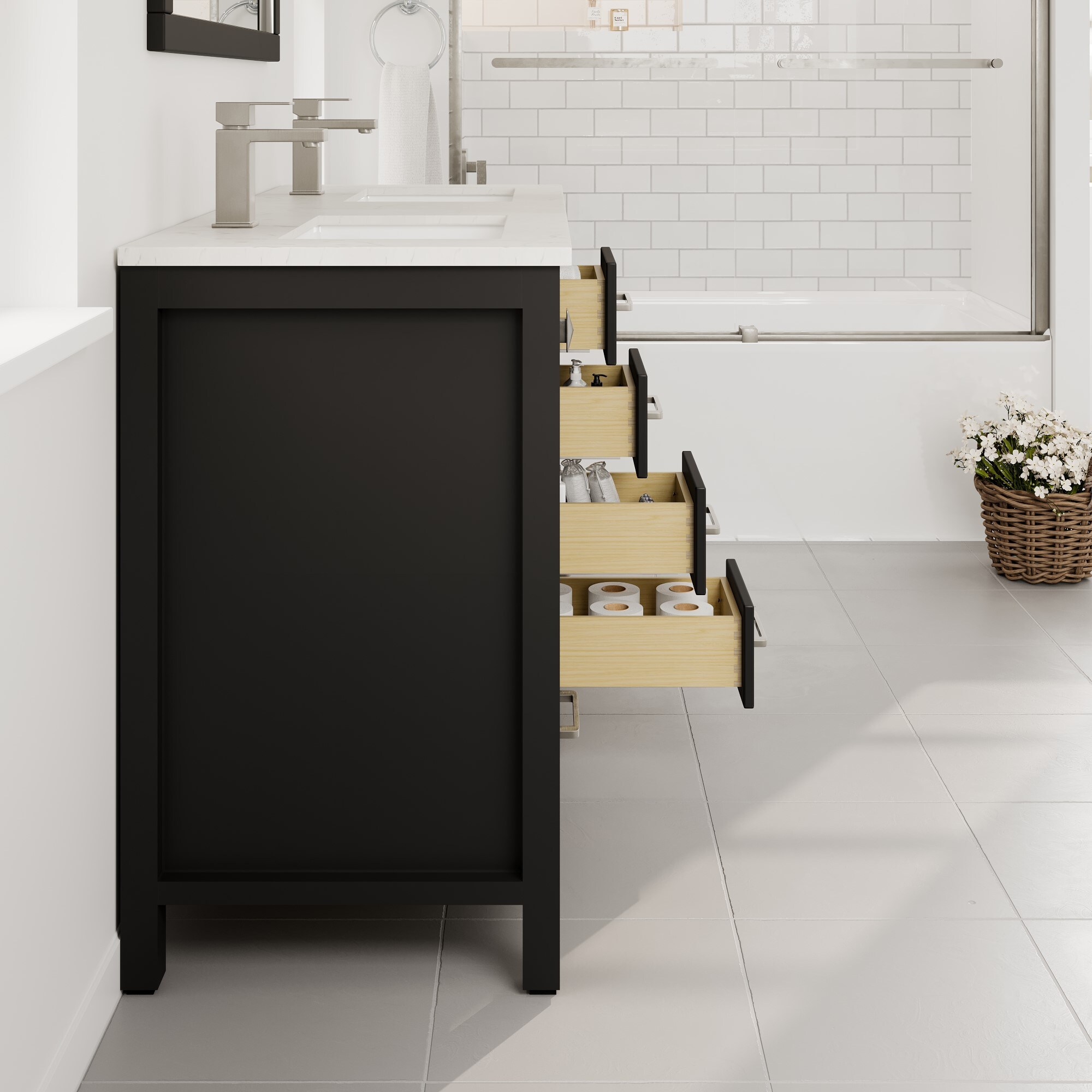 Eviva TVN414-48X18ES-DS Bath-Vanity-Combo - View #6