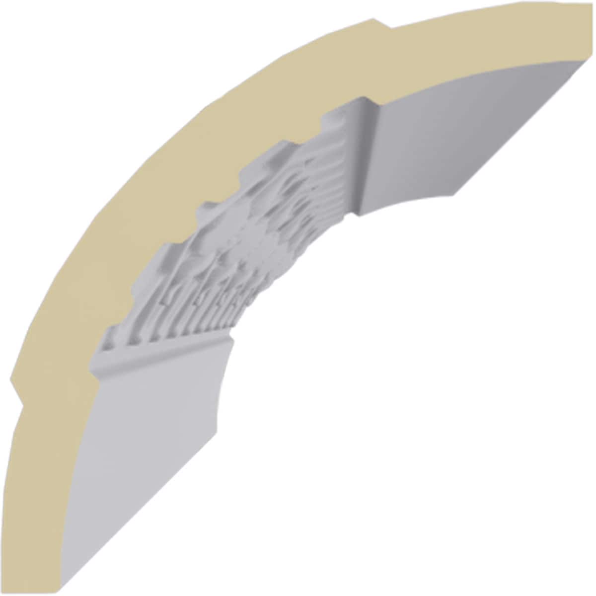 Ekena Millwork MLD03X03X05BR Crown-Moulding - View #2