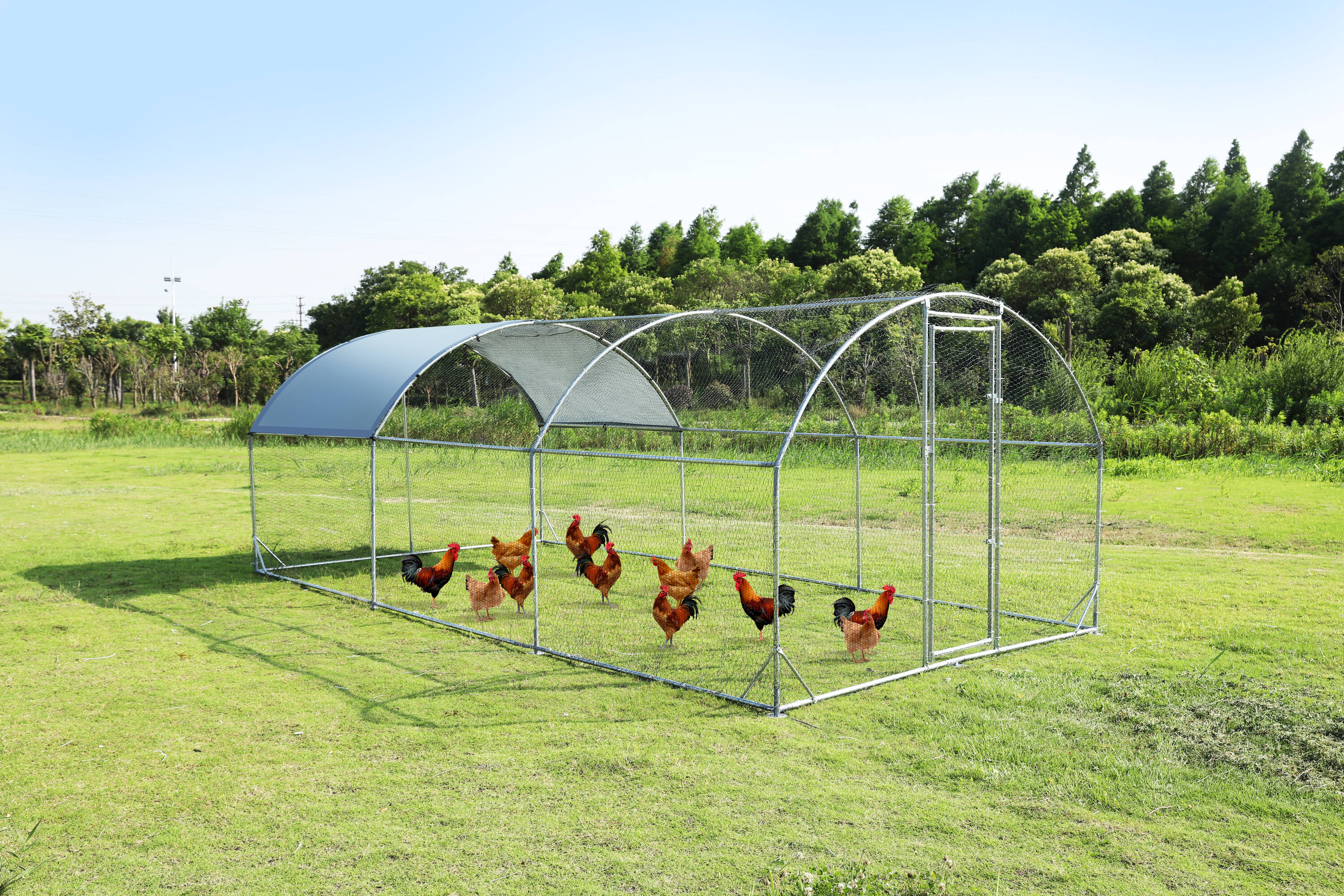 Kahomvis ODP-QPW1-500 Chicken-Coops-Rabbit-Hutches - View #2