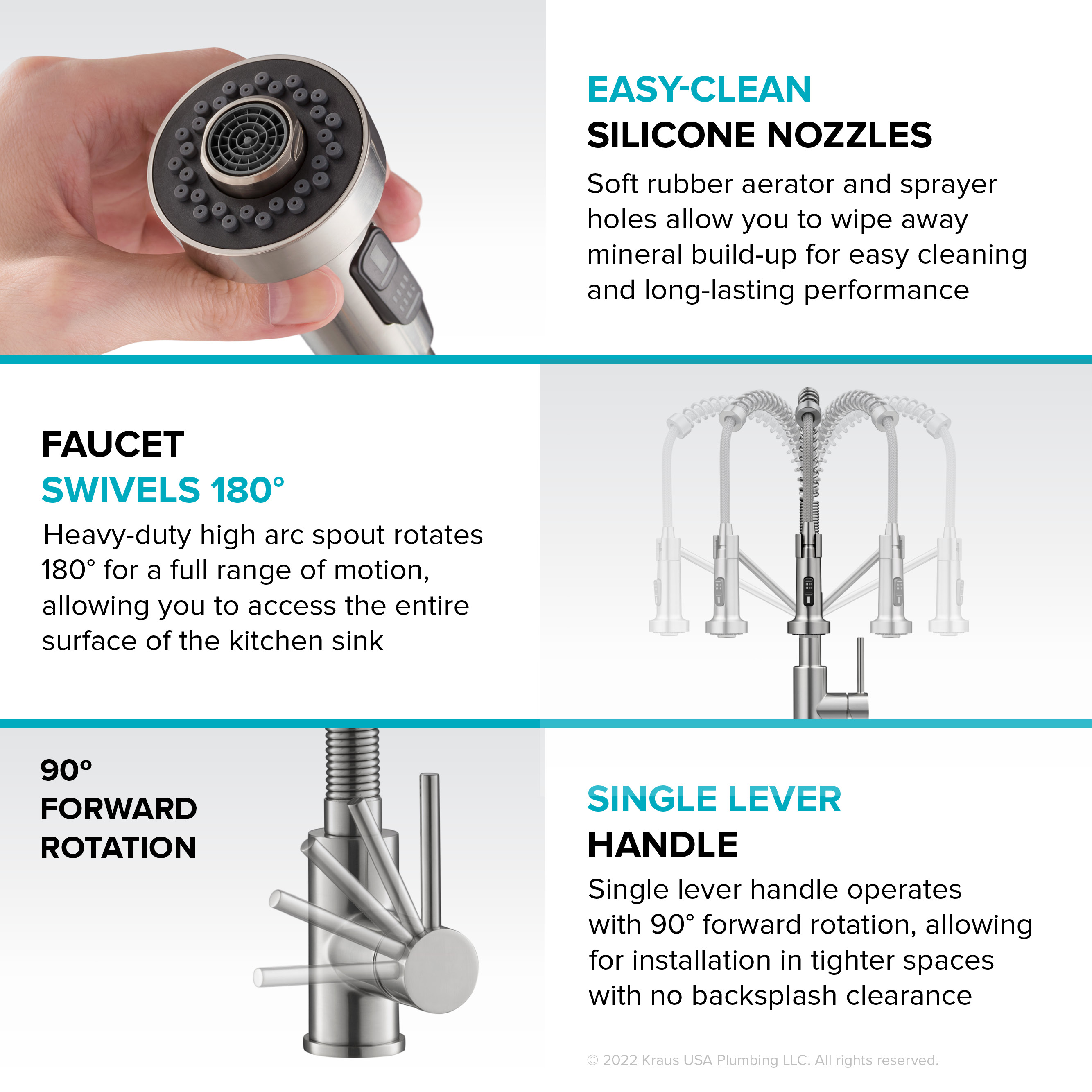 Kraus KSF-1610BB Kitchen-Faucets - View #11
