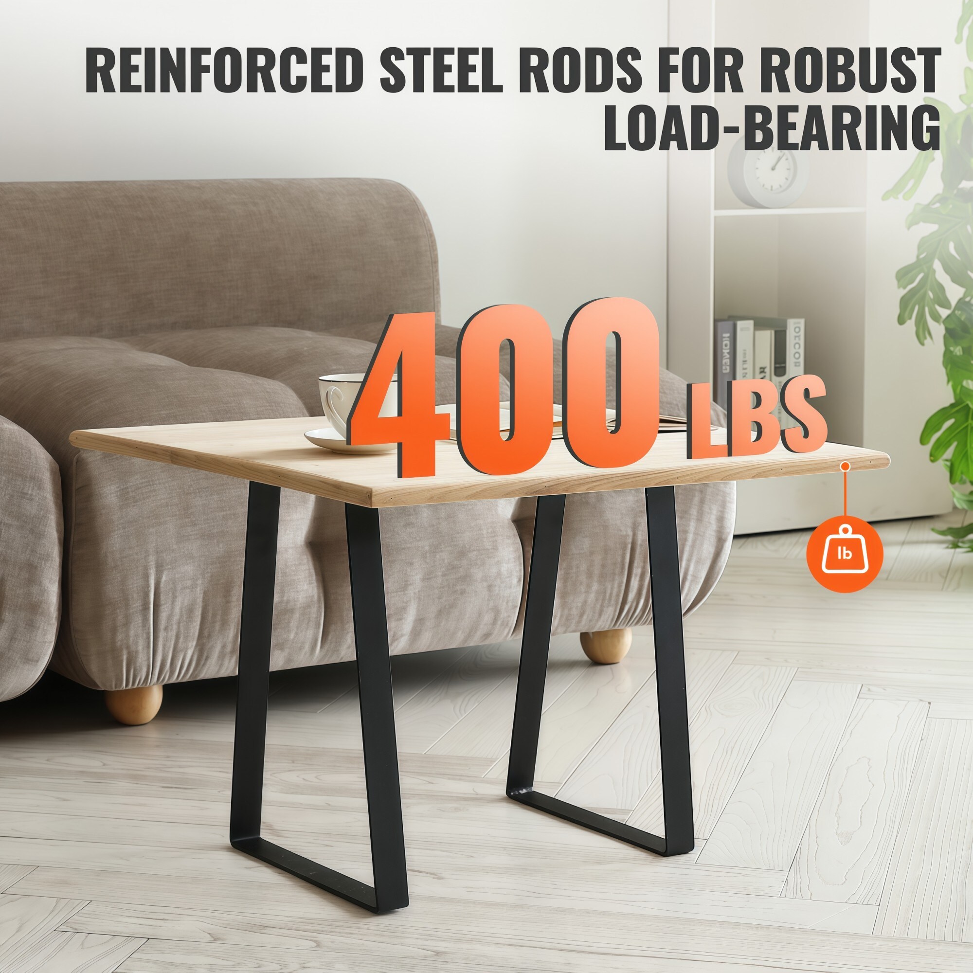 Numhew NHSEAN5115 Wood-Table-Legs - View #3