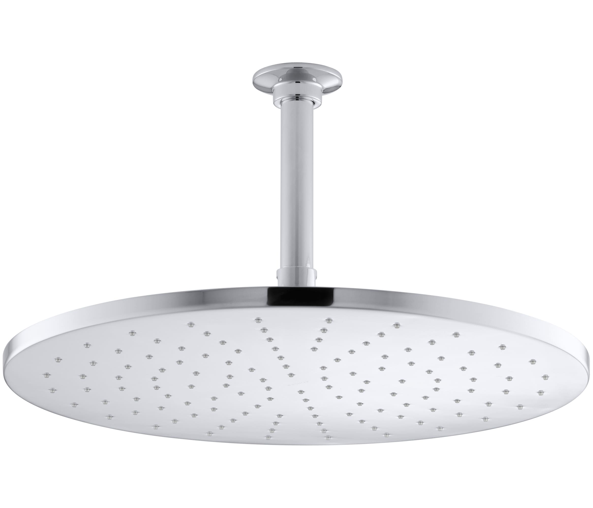 KOHLER 13691-CP Contemporary 1.0 -Spray Polished chrome 14.0000-in Round Fixed Rain Shower Head 2.5 GPM