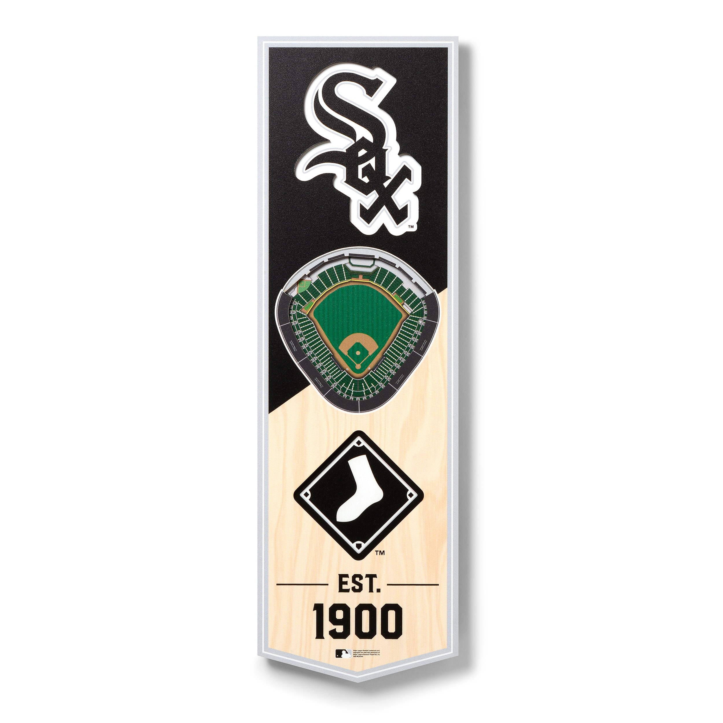 Chicago White Sox StadiumViews 3D Wall Art