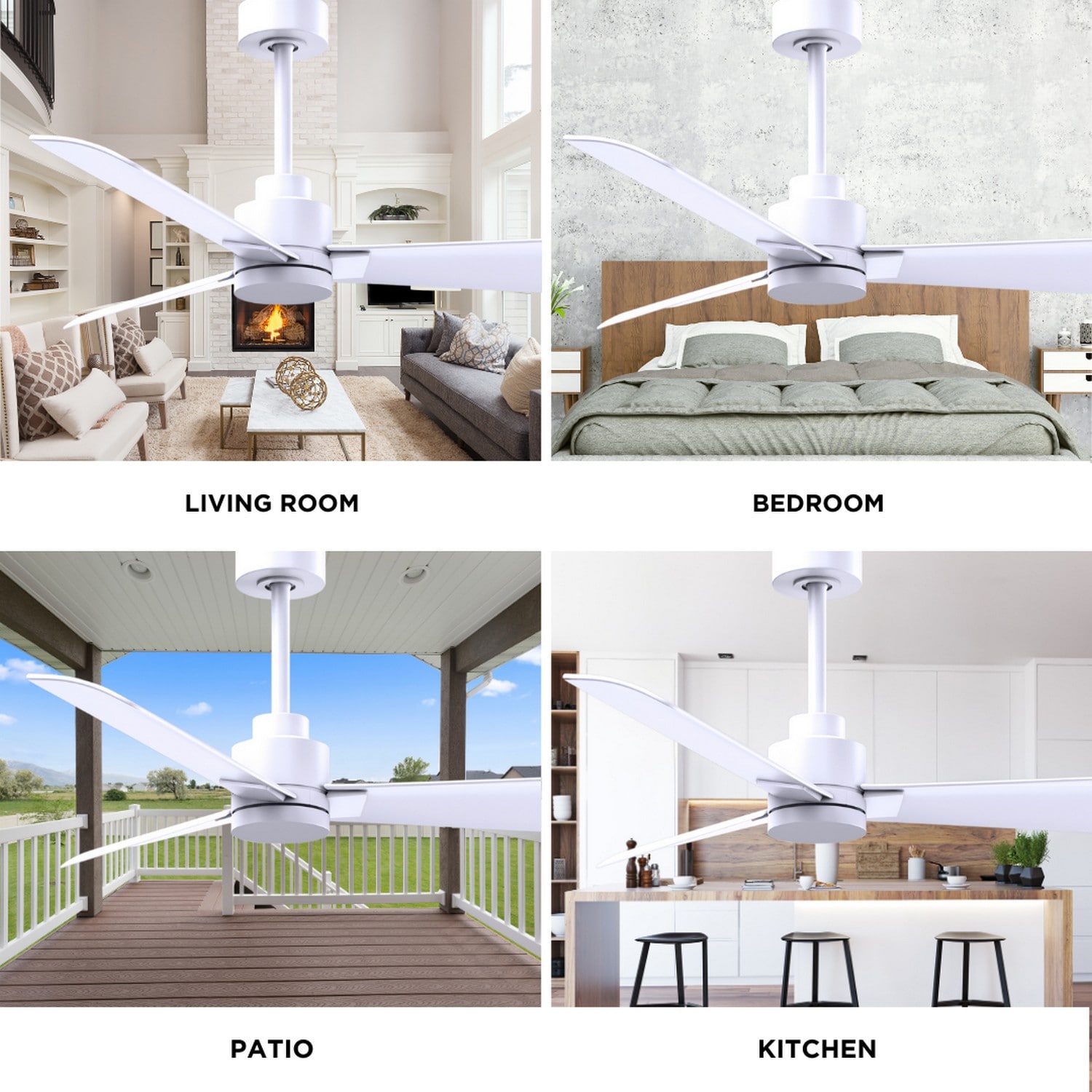 Matthews Fan Company AK-MWH-MWH-72 Ceiling-Fans - View #14