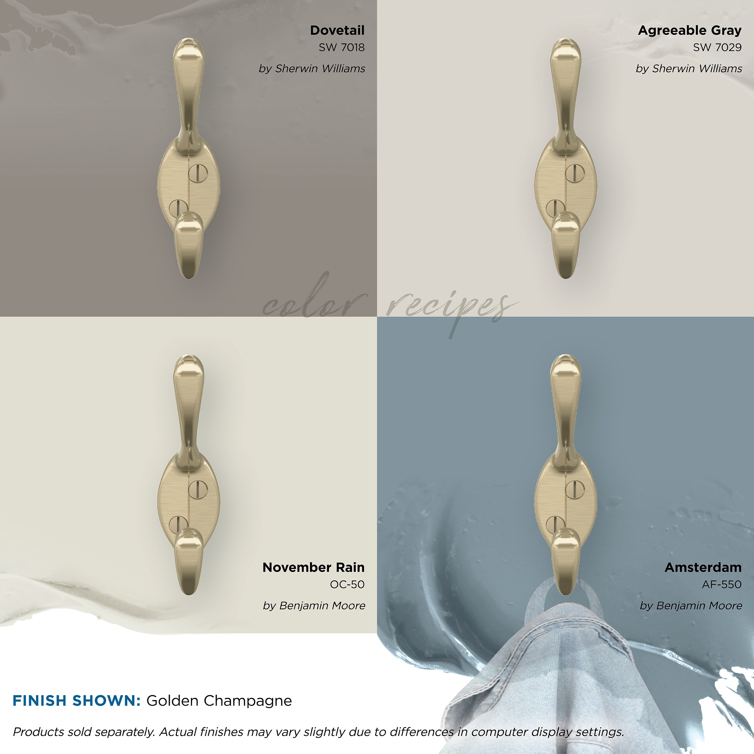 Amerock H55451BBZ Decorative-Wall-Hooks - View #7