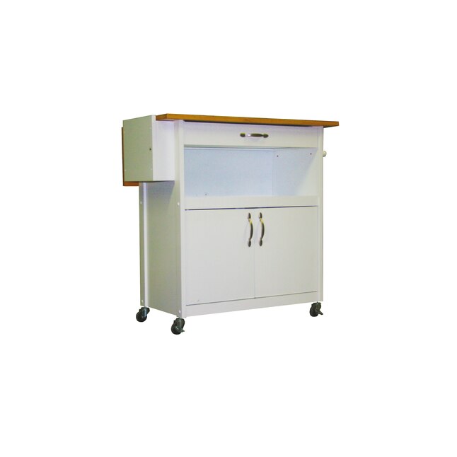 Catskill Craftsmen Northeastern Hardwood/Oiled Base with Top Kitchen Cart (34.5-in x 16-in x 34-in) Catskill Craftsmen Northeastern Hardwood/Oiled Base with Top Kitchen Cart (34.5-in x 16-in x 34-in)