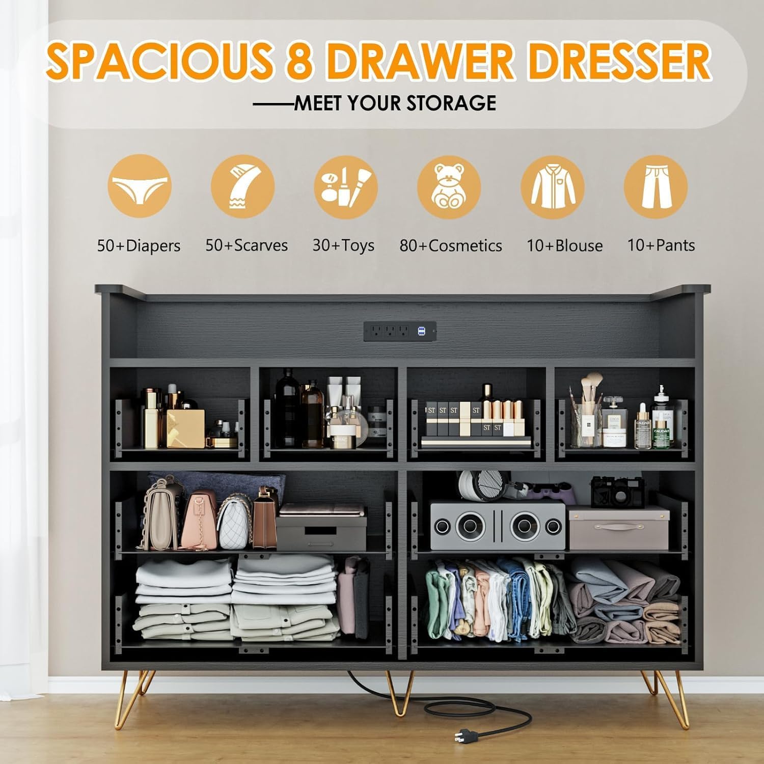 Qeetex LHF-DG-839OPBG5053 dressers - View #4