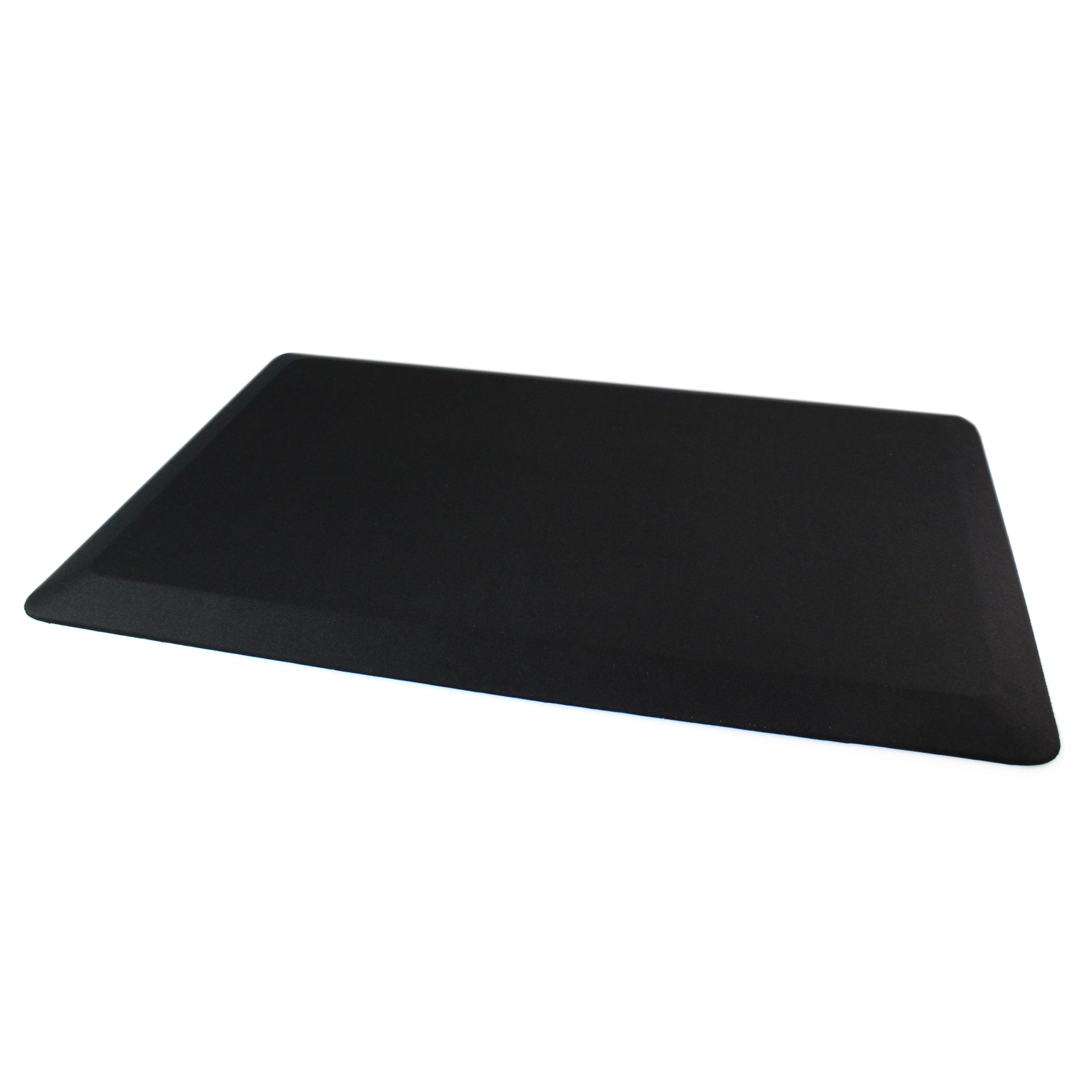Floortex 1-ft x 2-ft Black Polyurethane Rectangular Indoor Anti-fatigue ...