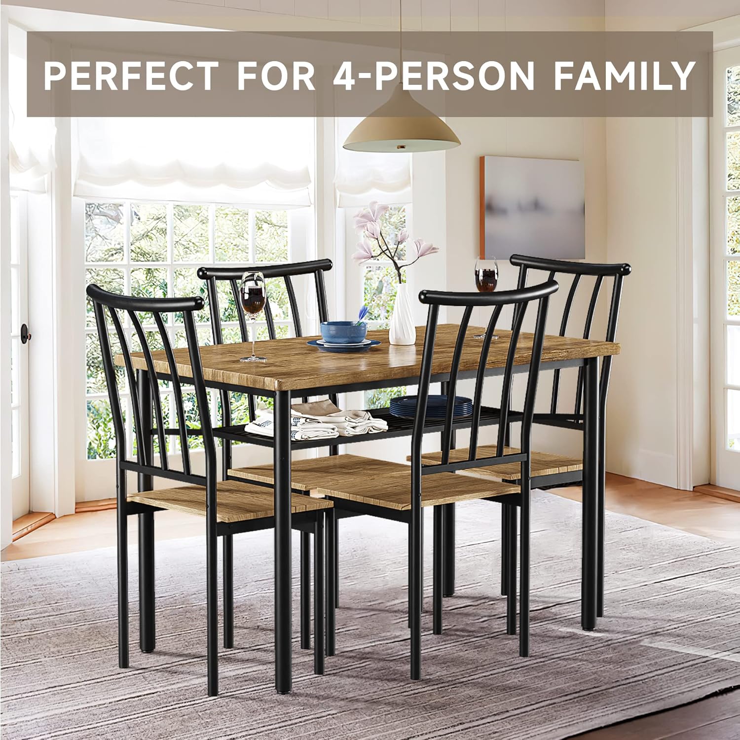 GAOMON CQC-V9JDAS-9QCV Dining-Sets - View #2