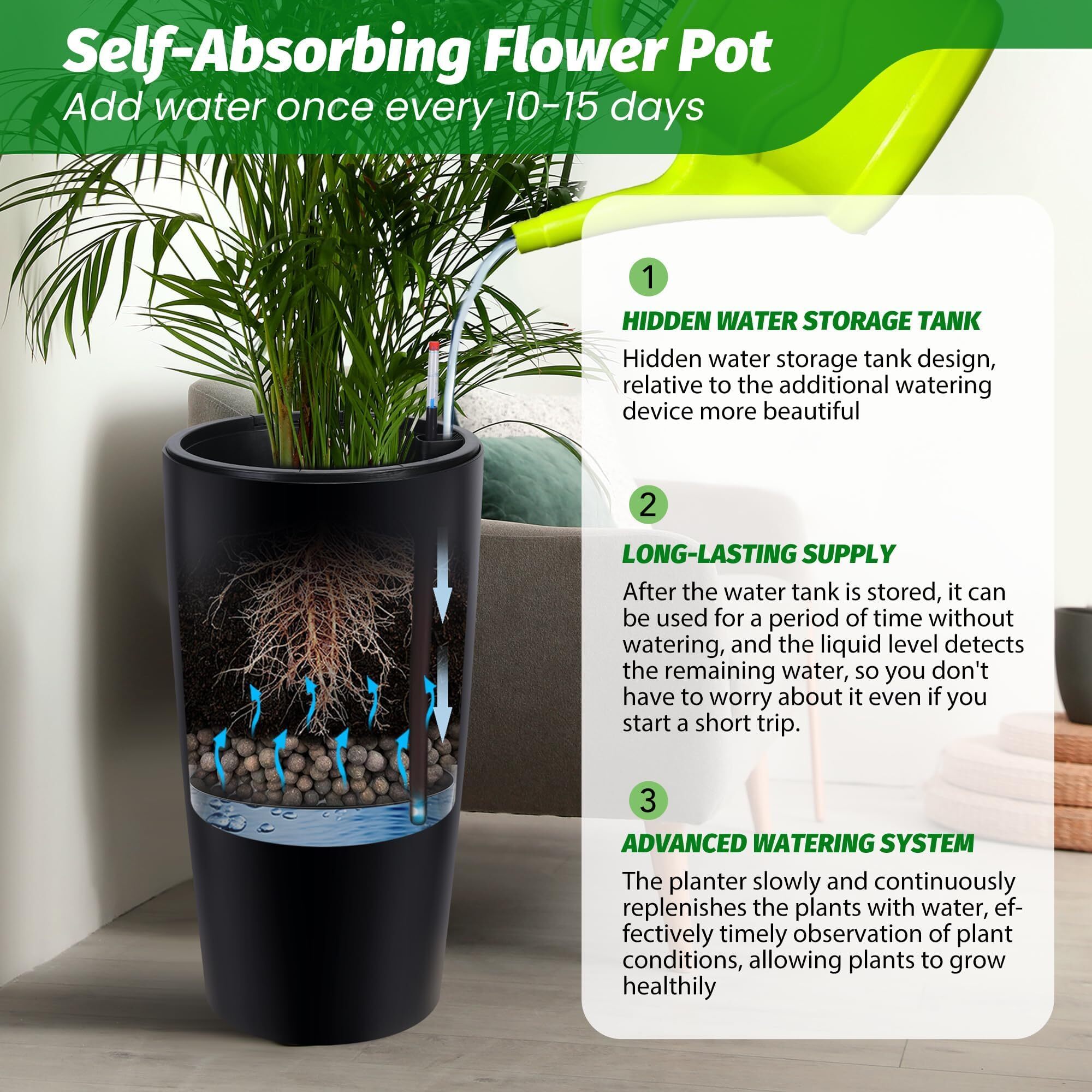 GarveeLife TTYU-57PP-LFYI Planter-Window-Box - View #5