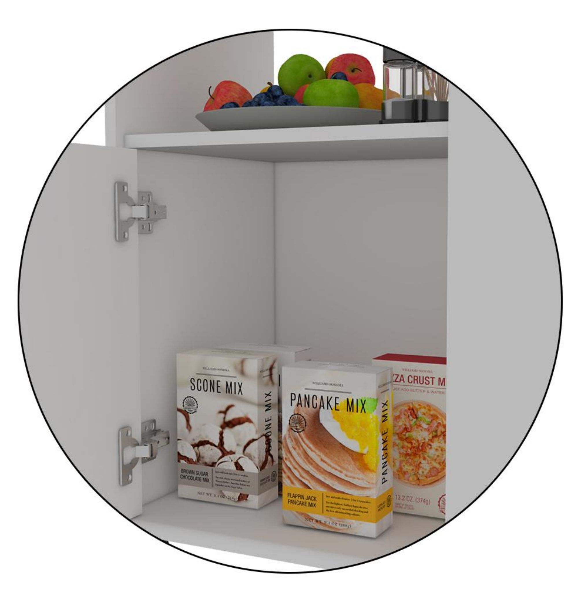 Miki Shinly White Mdf Base with Mdf Top Rolling Kitchen Island (18.11-in x 53.93-in x 35.03-in)