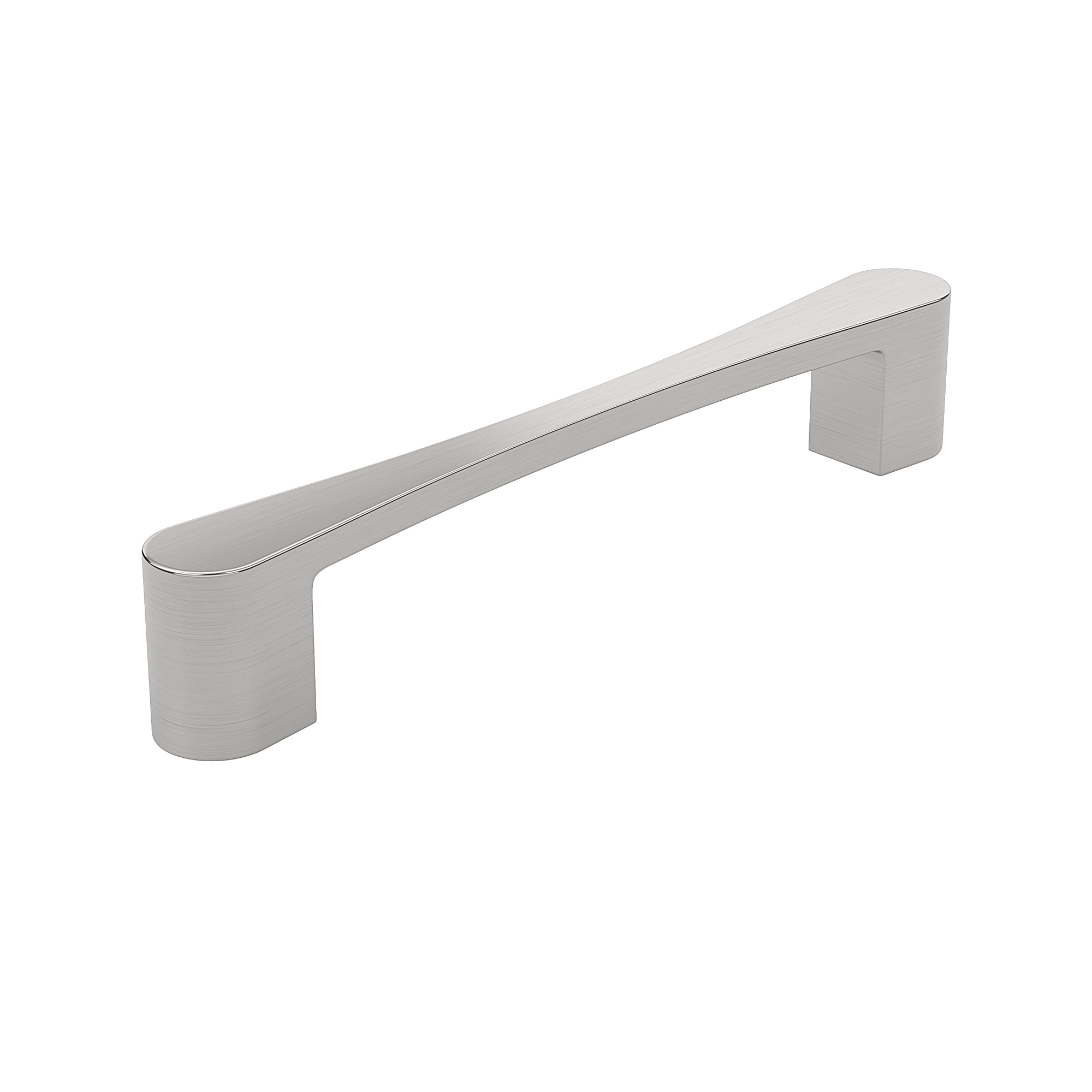 Richelieu BP7470128195 Kent 5-1/16-in , 128mm Center to Center Brushed Nickel Rectangular Handle Drawer Pulls