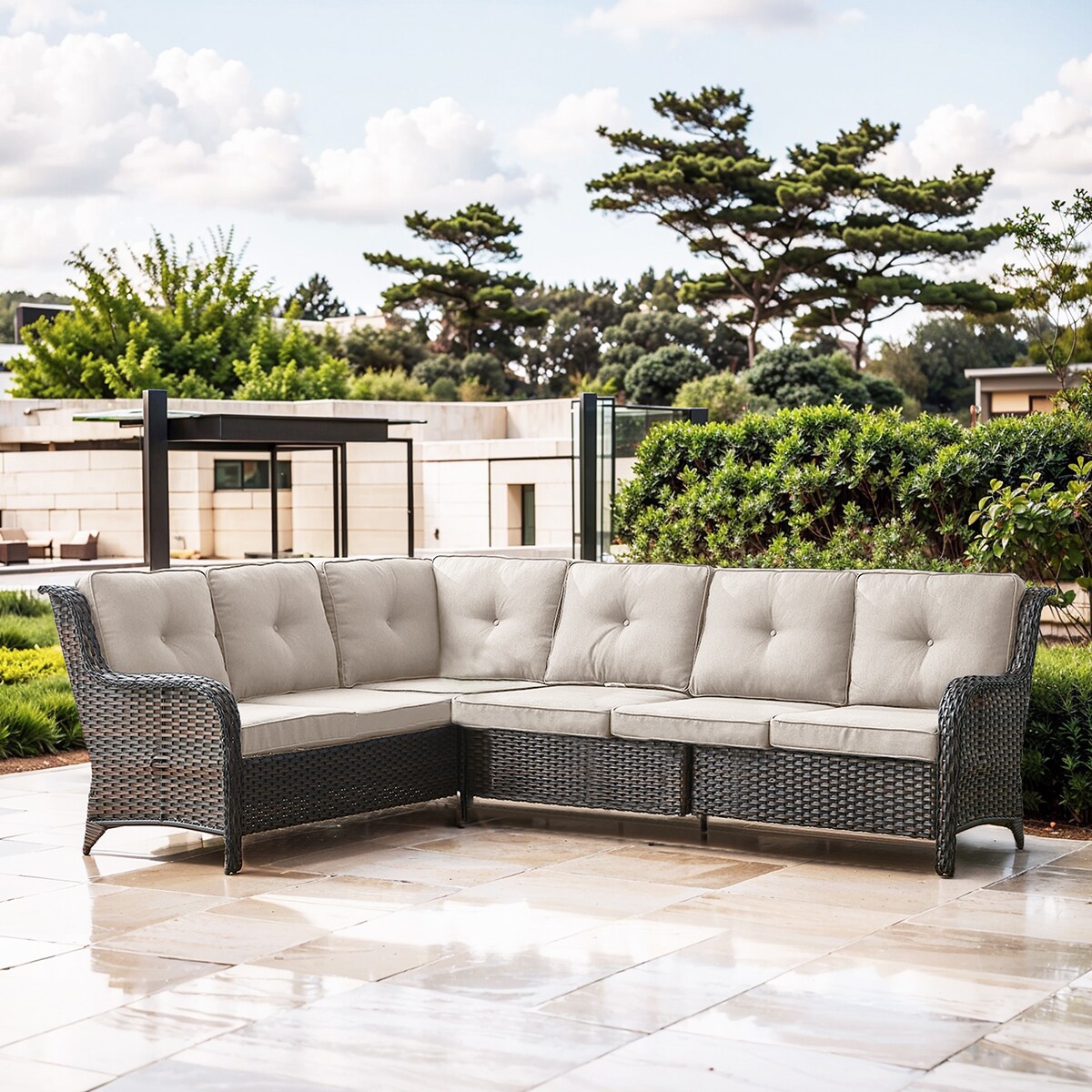 Rilyson FSAPBR13-2 Patio-Sofas-Daybeds - View #2