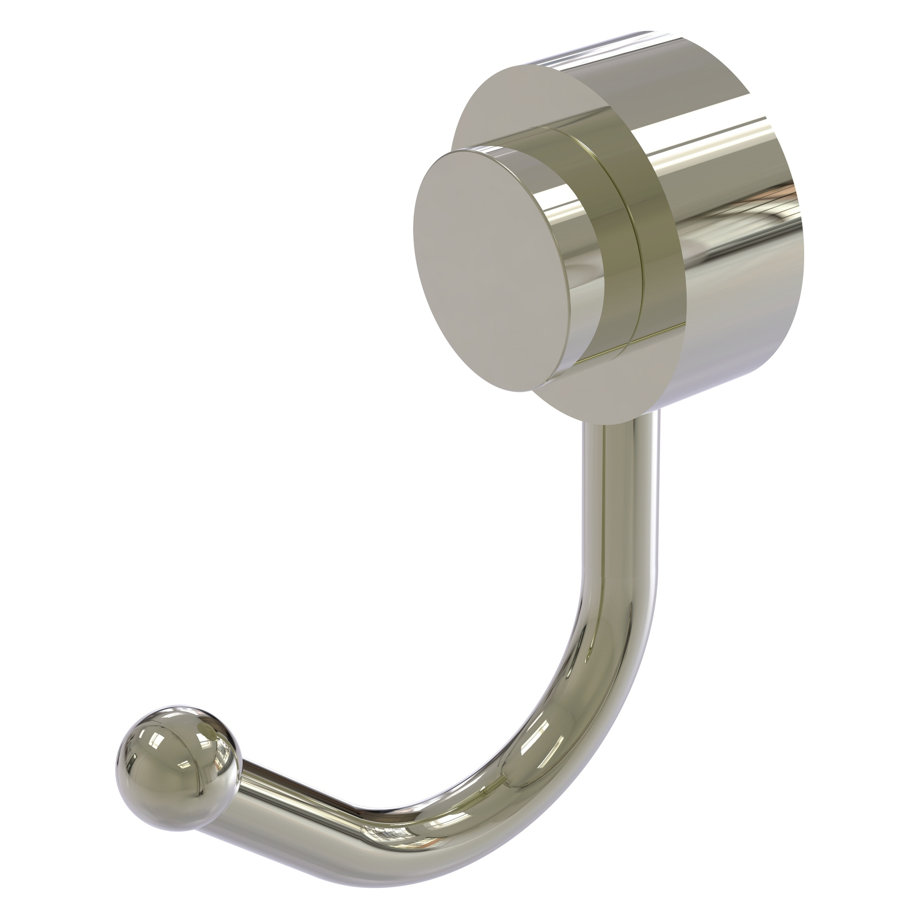 Allied Brass 420-PNI Venus Polished Nickel Single -Hook Wall mount Towel Hook