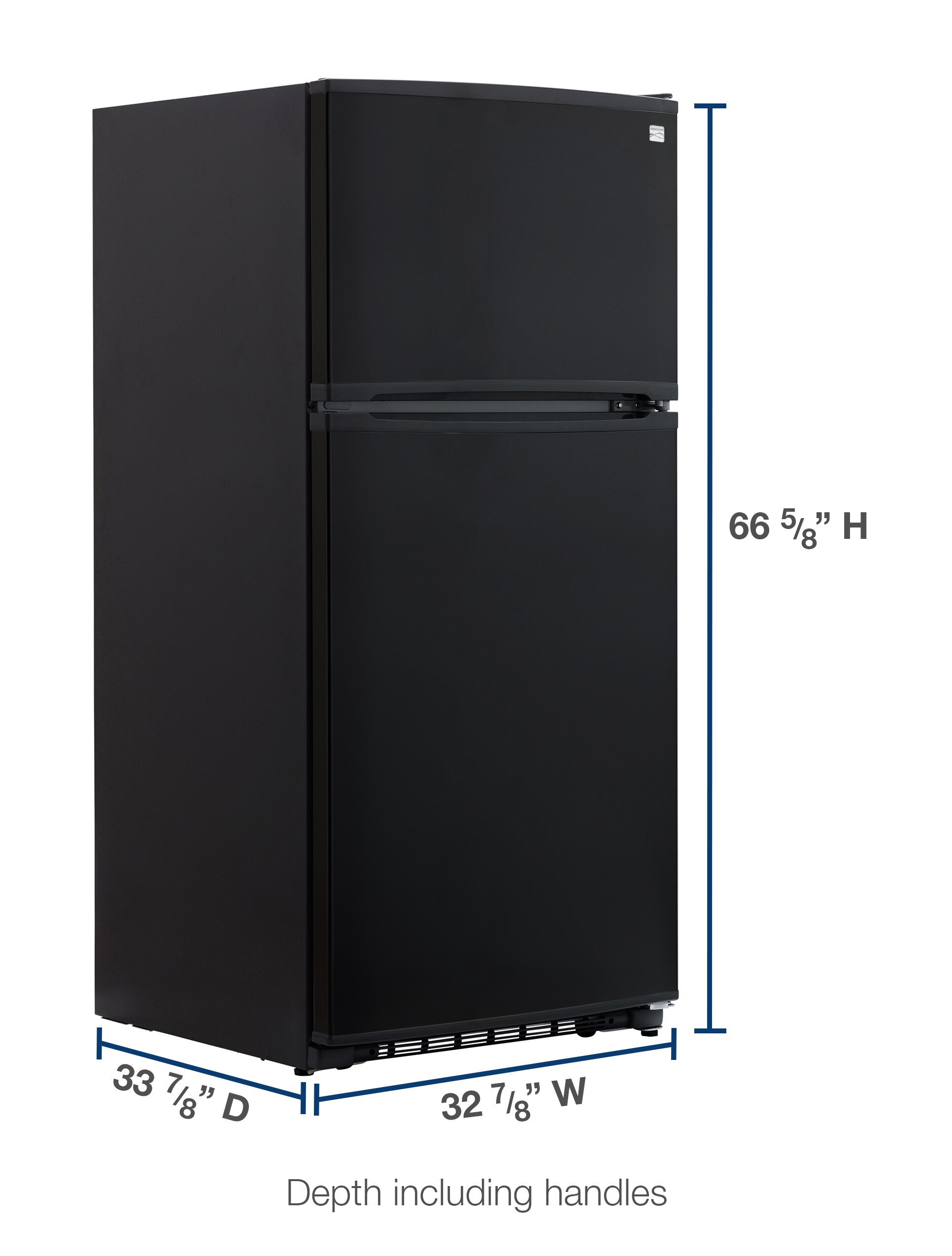 Kenmore 3.1 cu-ft Refrigerator - Black