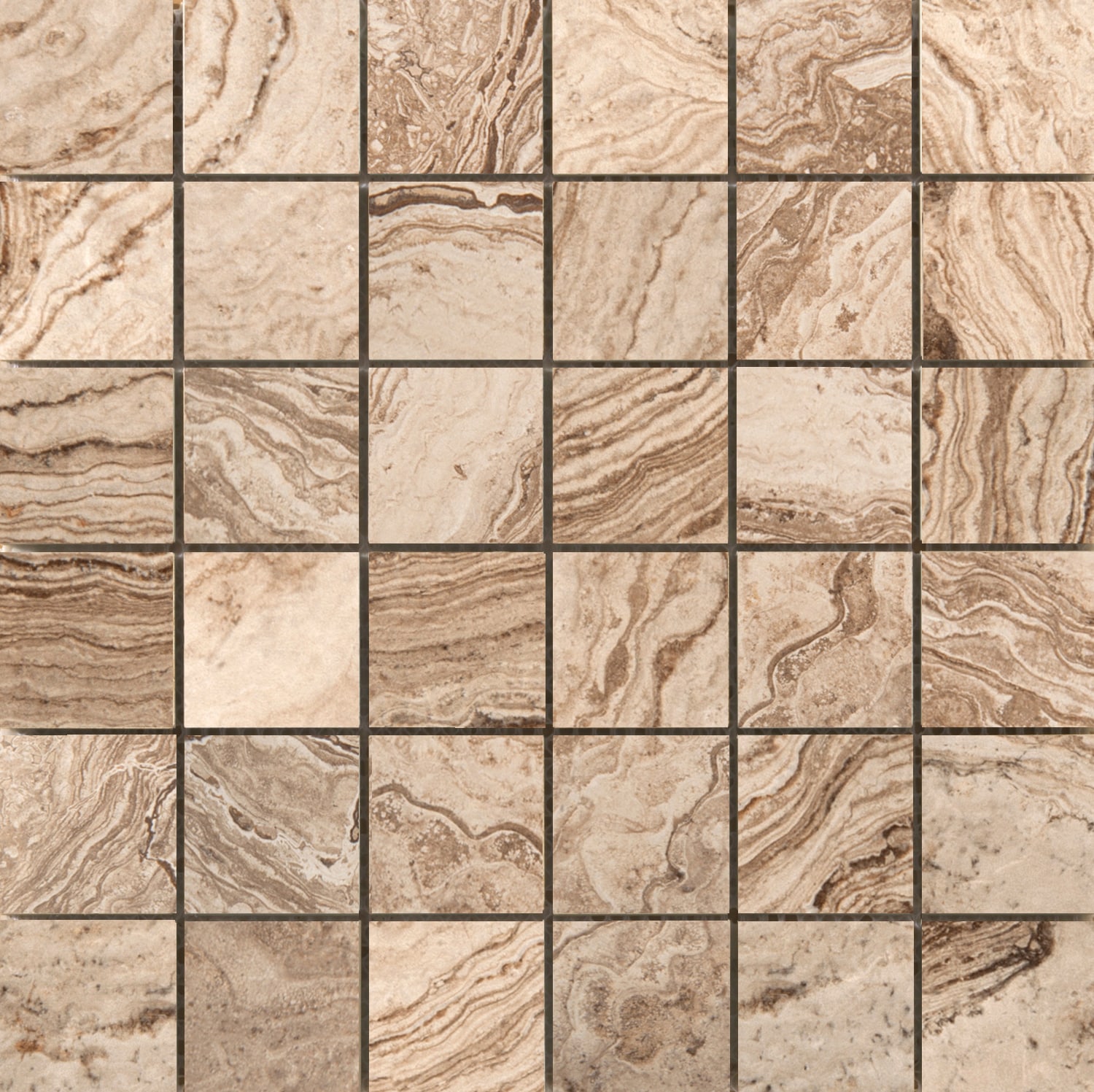 Emser F02PERGAV1313MO2 Pergamo Avorio Porcelain Border Tile (Common: 13-in x 13-in; Actual: 13.02-in x 13.02-in)