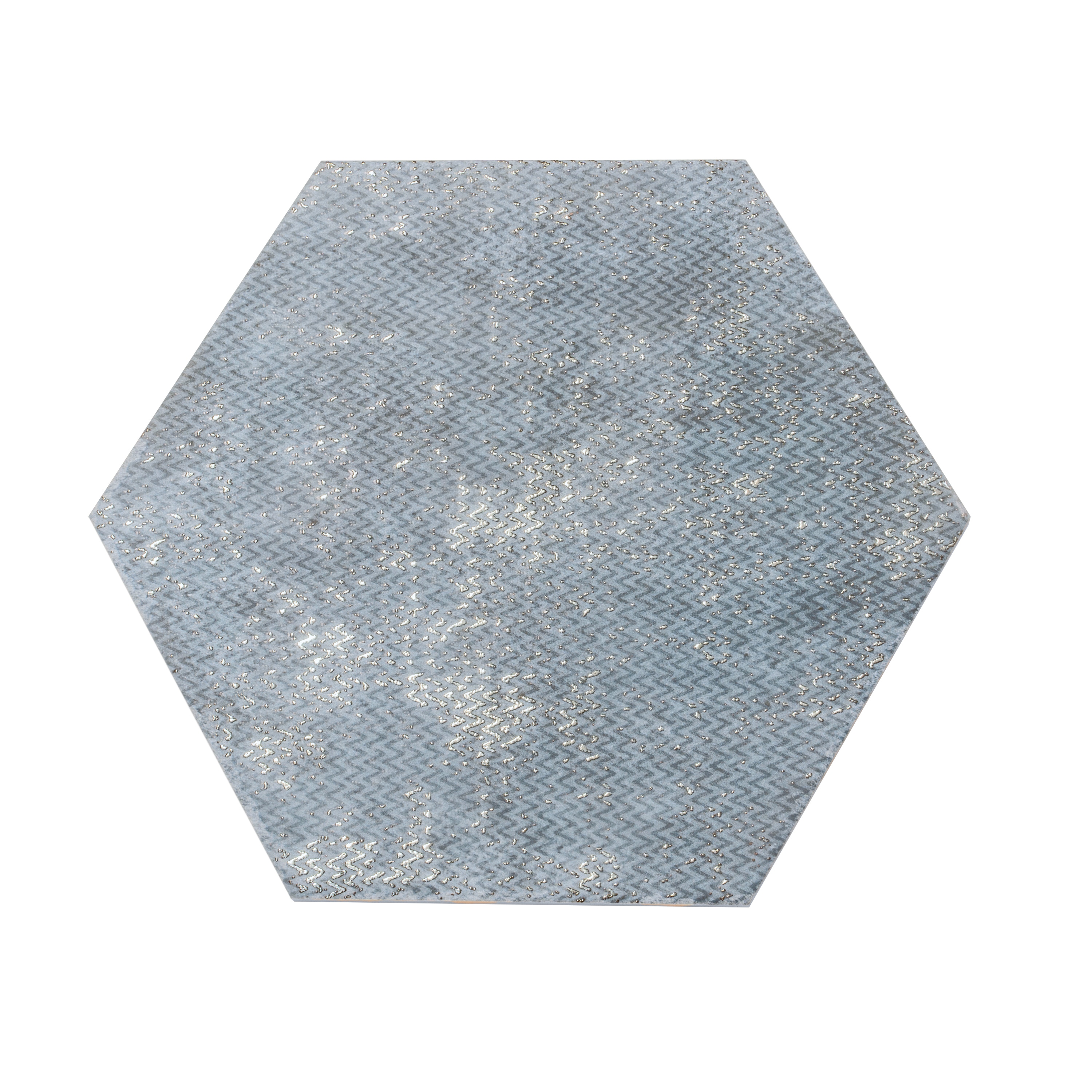 Apollo Tile Zenith Indigo Blue 9-in x 11-in Multi-finish Porcelain