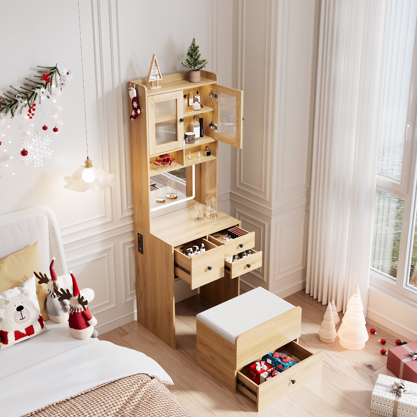 Garvee CK0-CF19Y-RQ Bedroom-Vanities - View #5