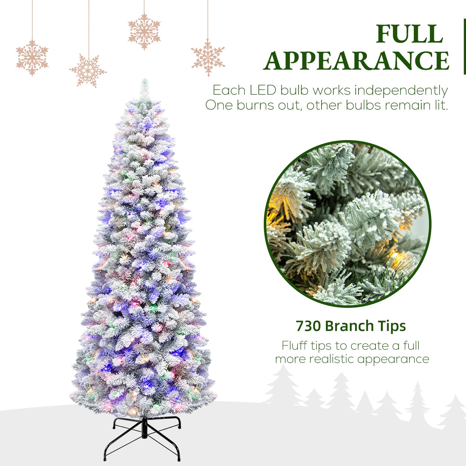 vivatrees CTA-6047-LW Artificial-Christmas-Trees - View #2