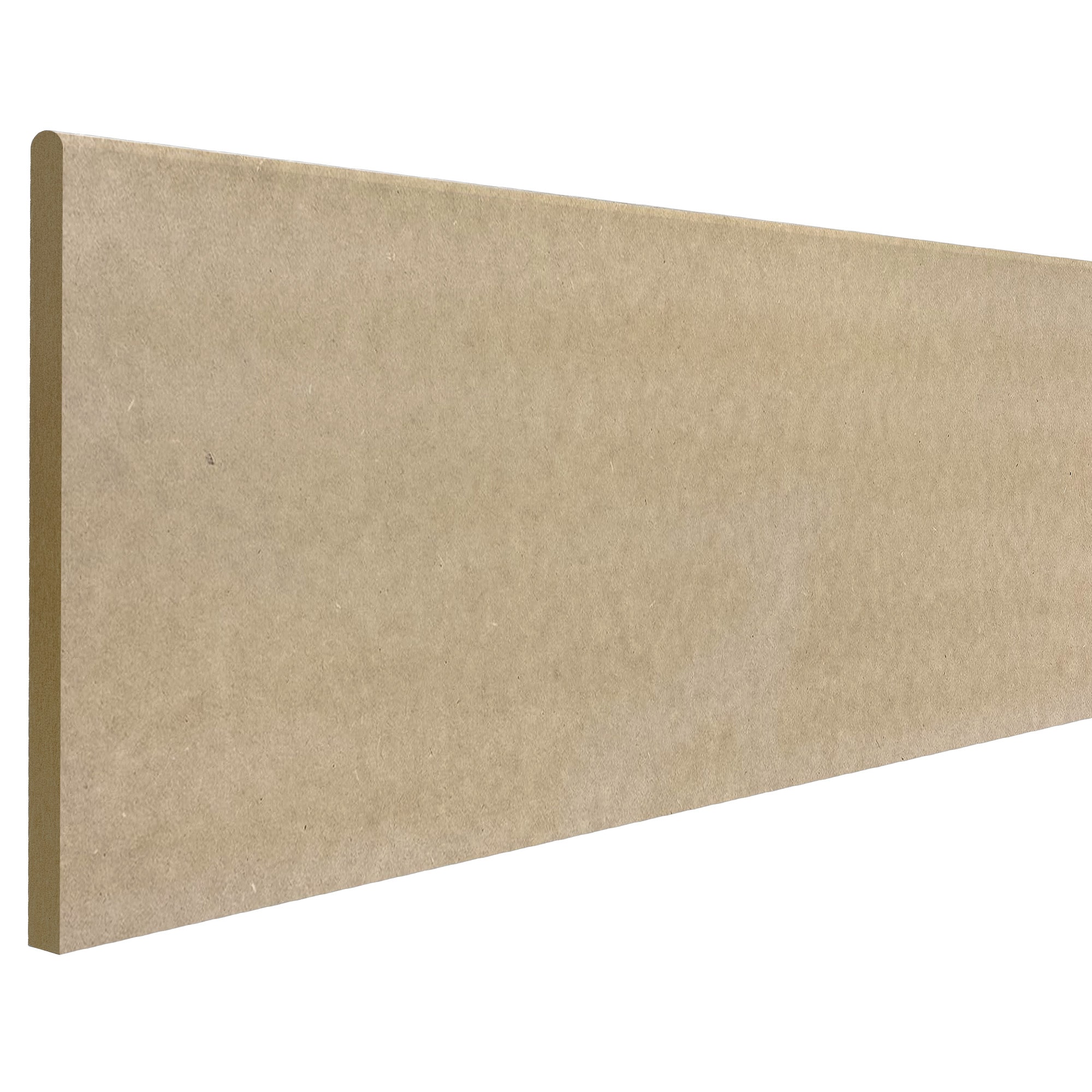  1080214 97-in L x 1-in D x 11.75-in H Raw Particleboard Rectangular Shelf board