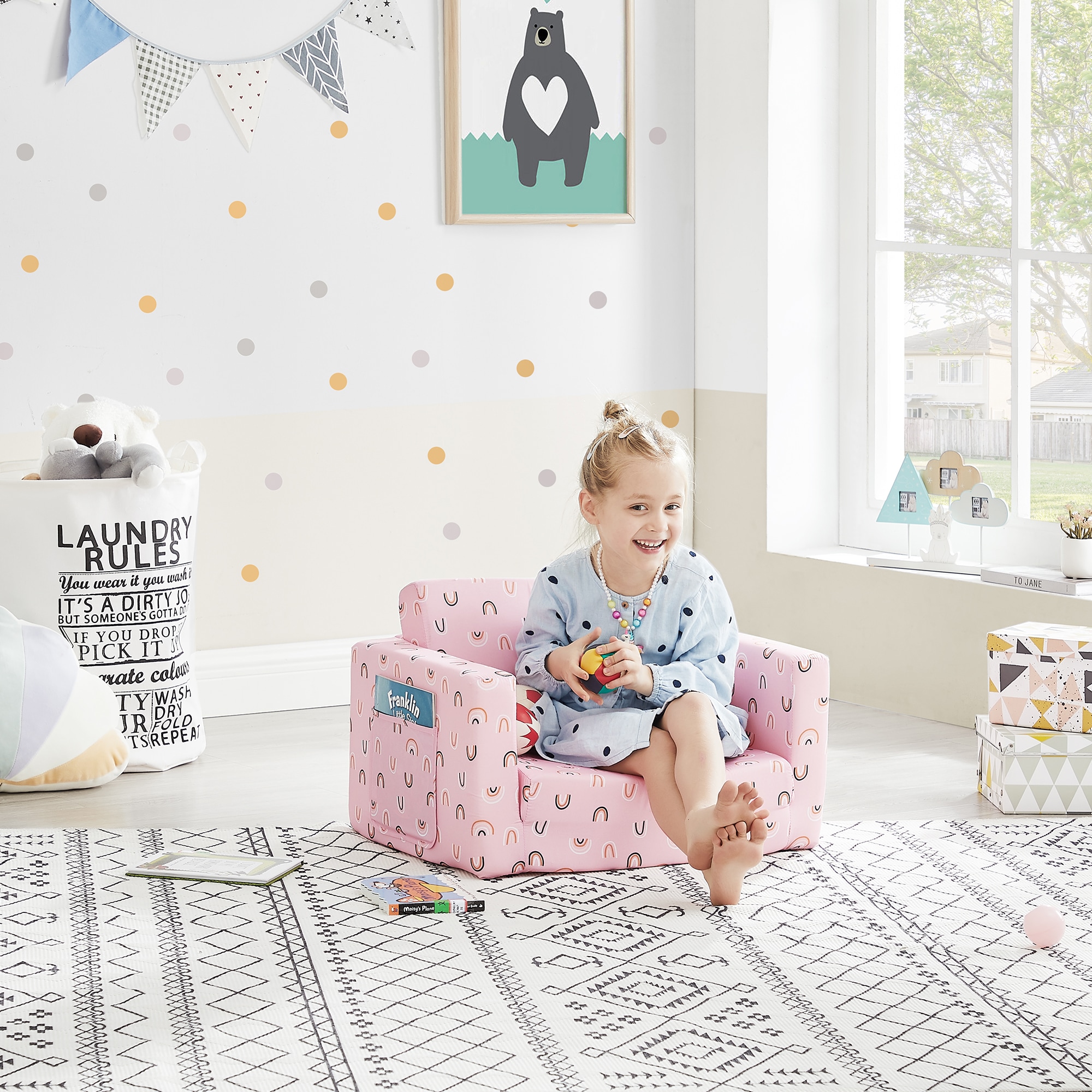 PEAK HOME FURNISHINGS 960138-PR Kids-Chairs - View #2
