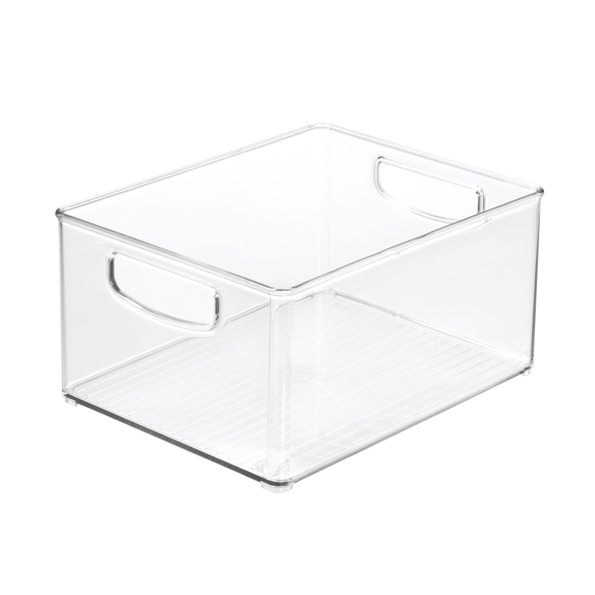 Style Selections 14-in W x 6-in H x 11-in D Clear Plastic