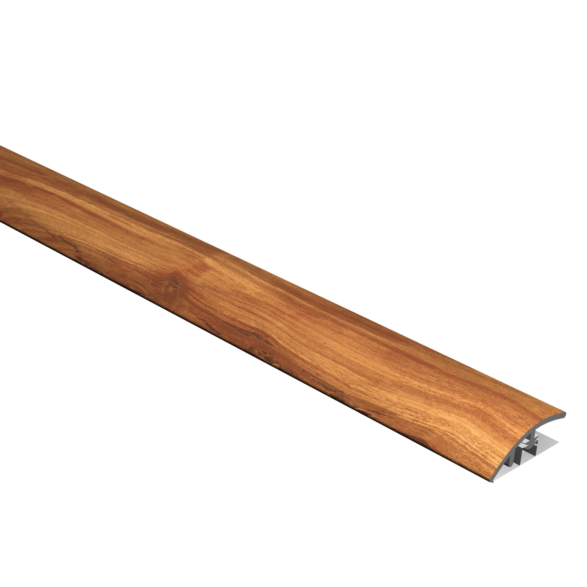 CALI 7904501912 Brown Prefinished 0.51-in T x 1.4-in W x 72.8-in L PVC Reducer