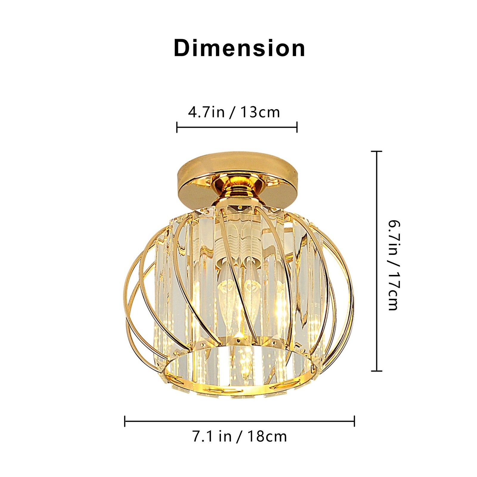 YANSUN L-CL012G flushmounts - View #5