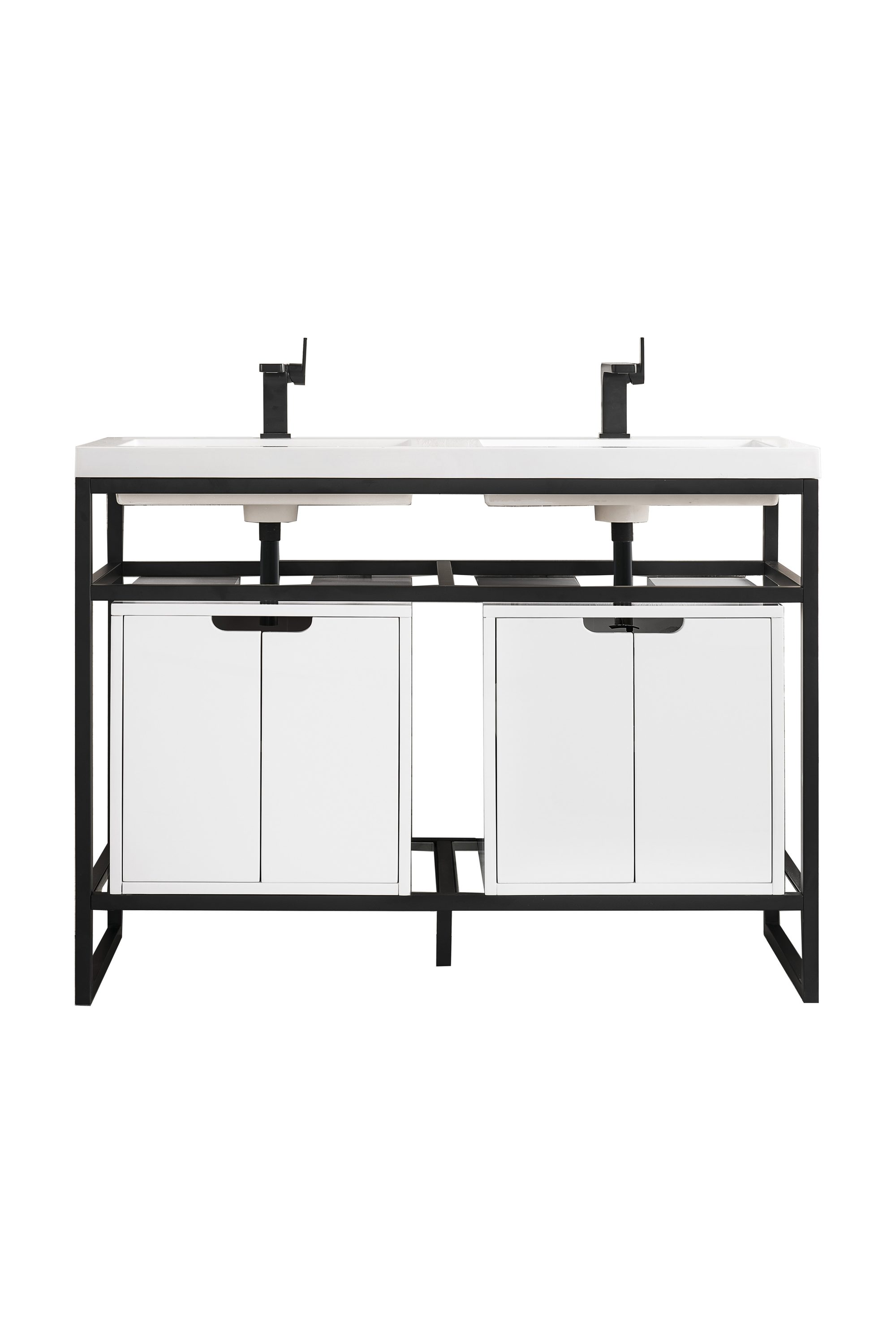 James Martin Vanities C105V47MBKSCGWWG2 Console-Sinks - View #2