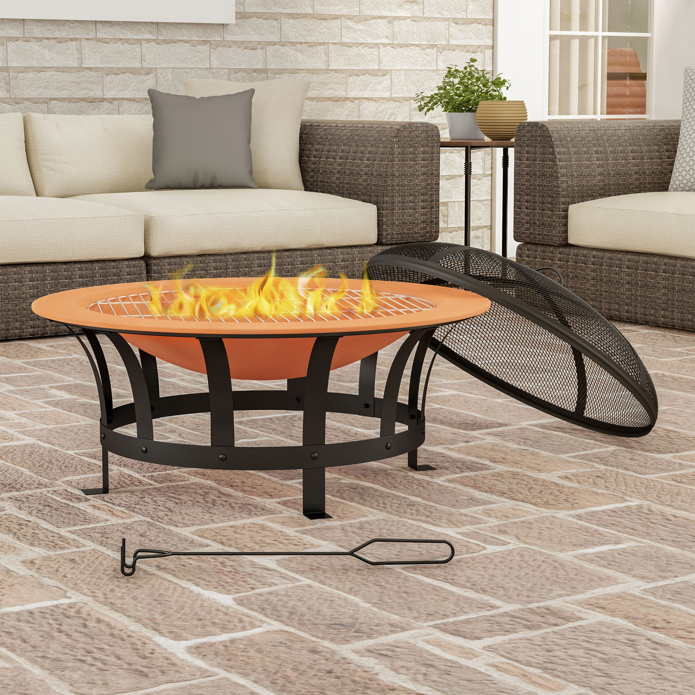 Nature Spring 480823CYJ Outdoor-Woodburning-Firepits - View #8