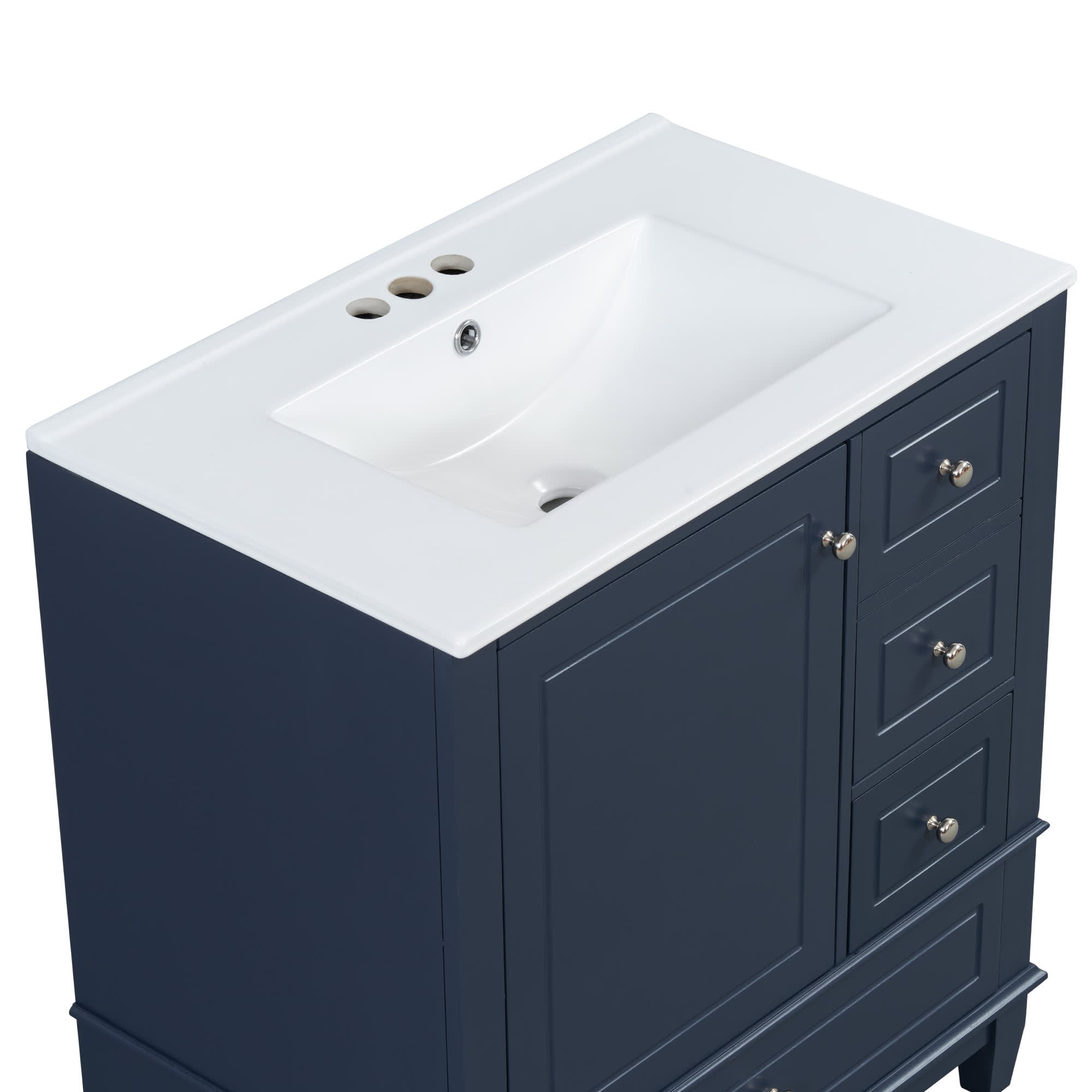 Misty Moon LW0406-NHBO-YSG-30 Bath-Vanity-Combo - View #9