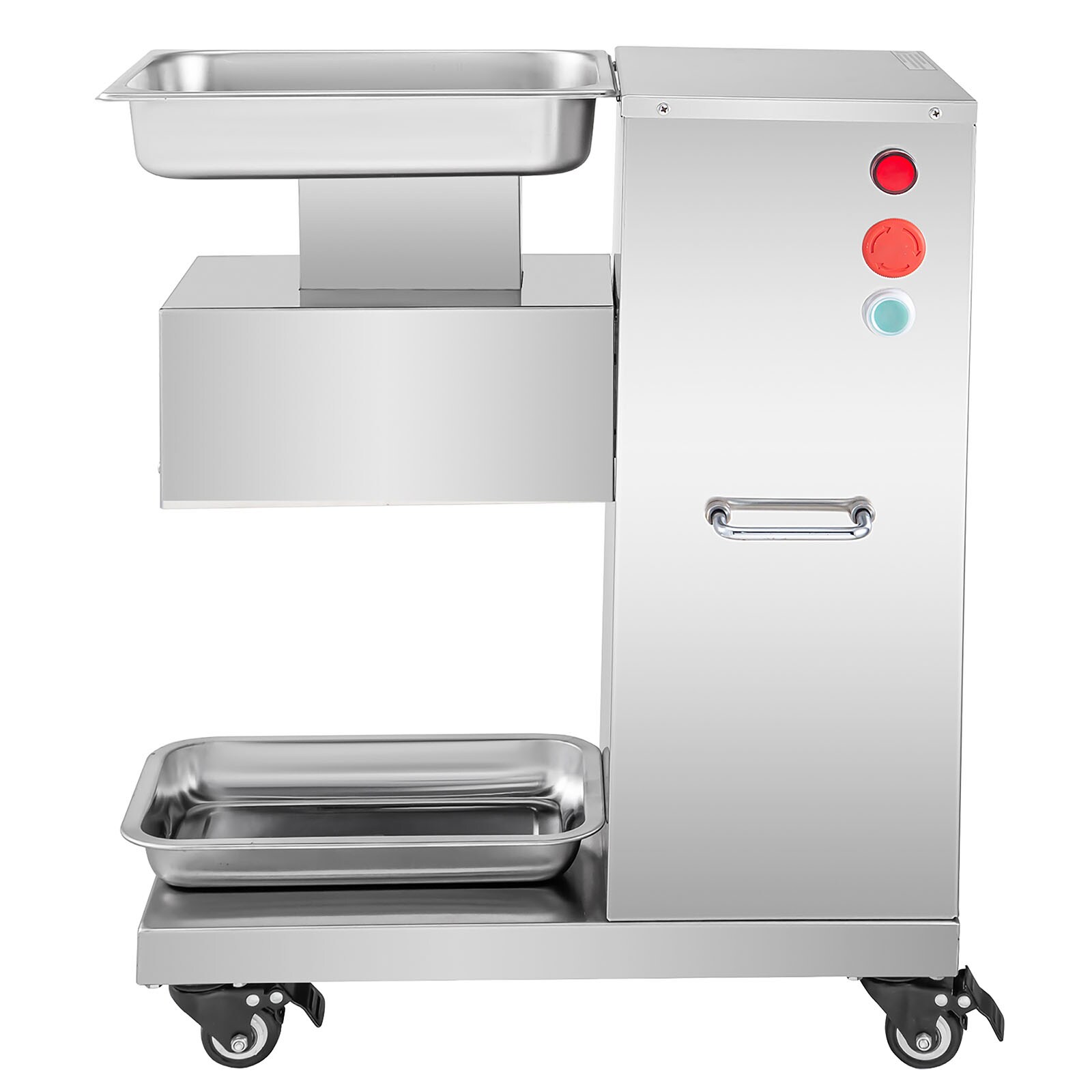 VEVOR Commercial Meat Cutter Machine 750 Watt Stainless Steel