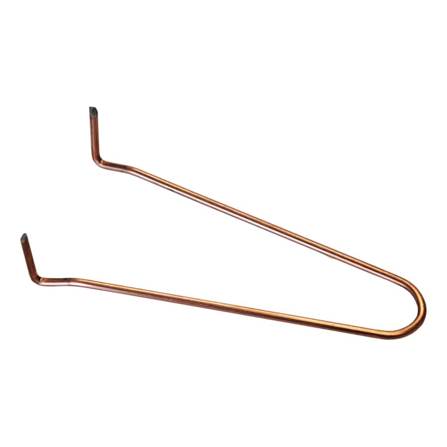 AMERICAN VALVE AV301317 5-Pack Copper-plated Malleable Iron Wire Tubing Hook