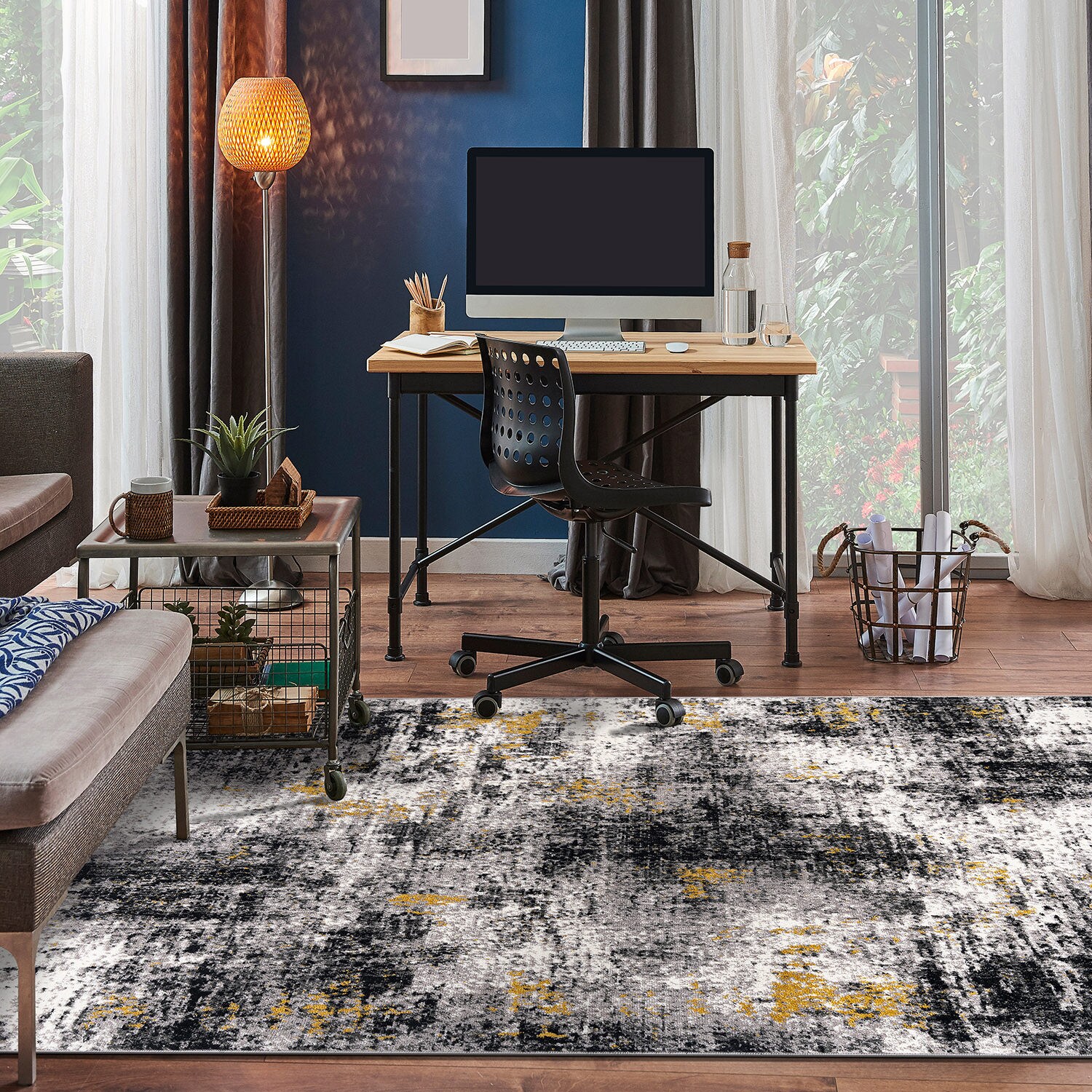 World Rug Gallery 977YELLOW6X9 rugs - View #7