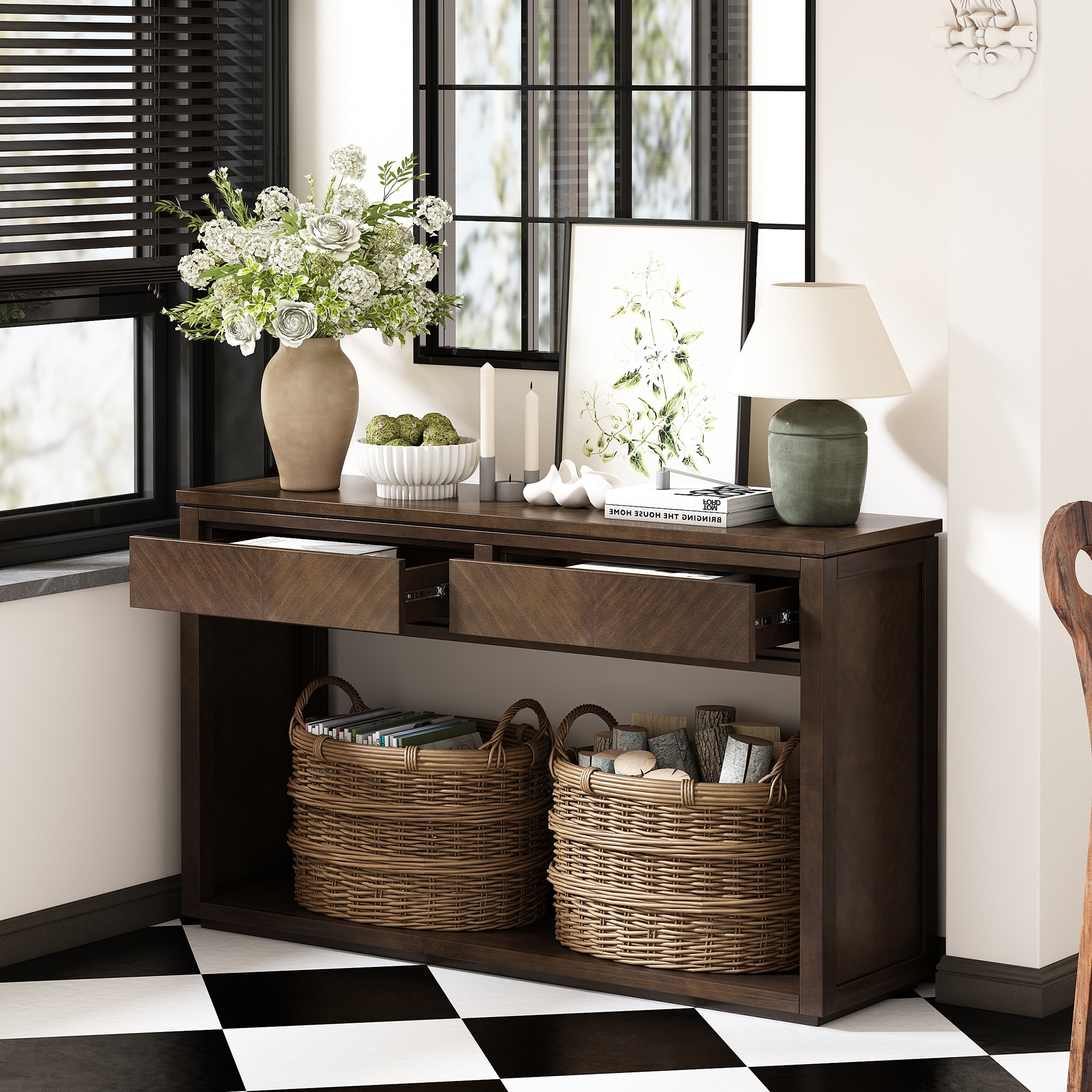 SINOFURN SYA330199BN Console-Sofa-Tables - View #2