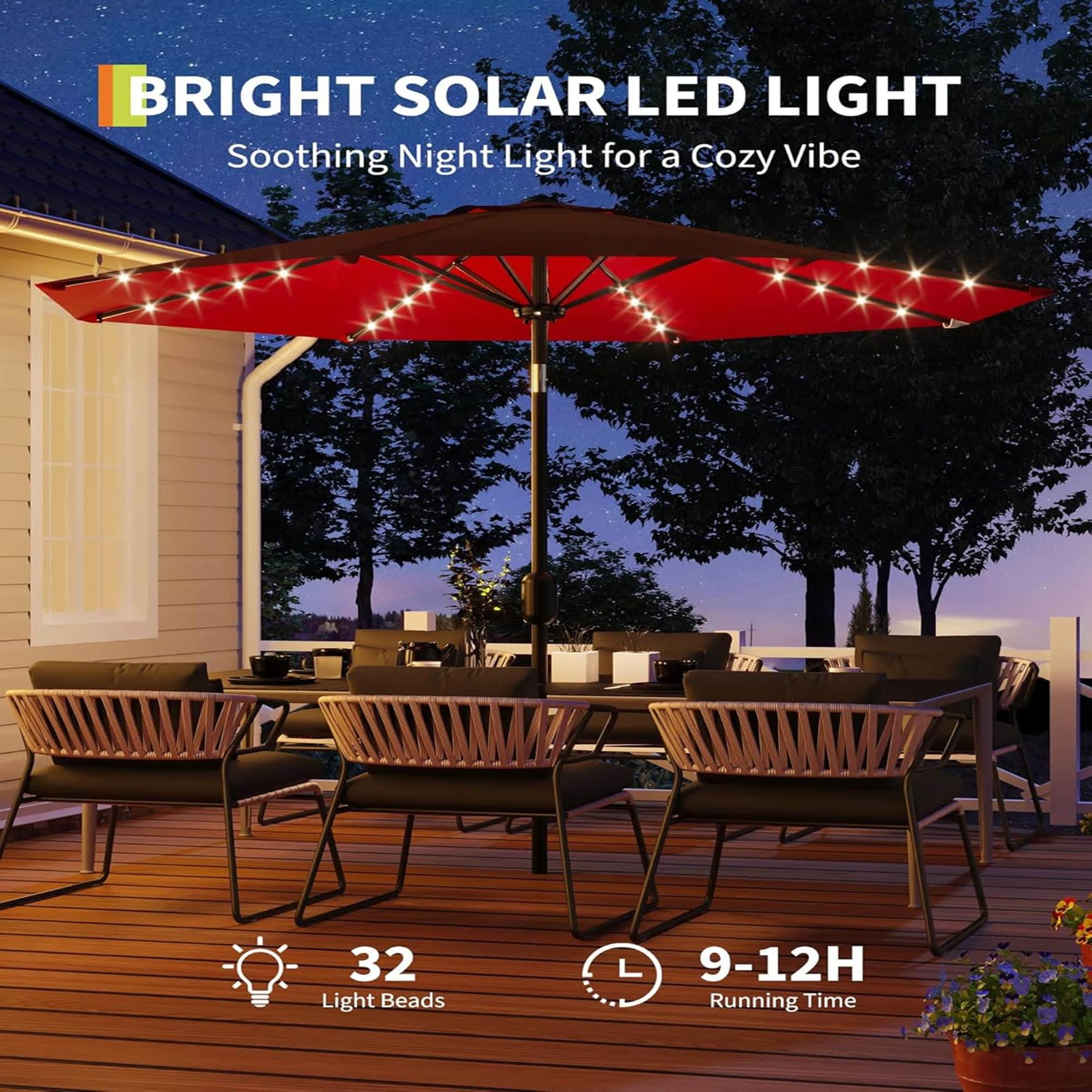 Qeetex LSHQQPPG-334WNYED Umbrellas-2 - View #2